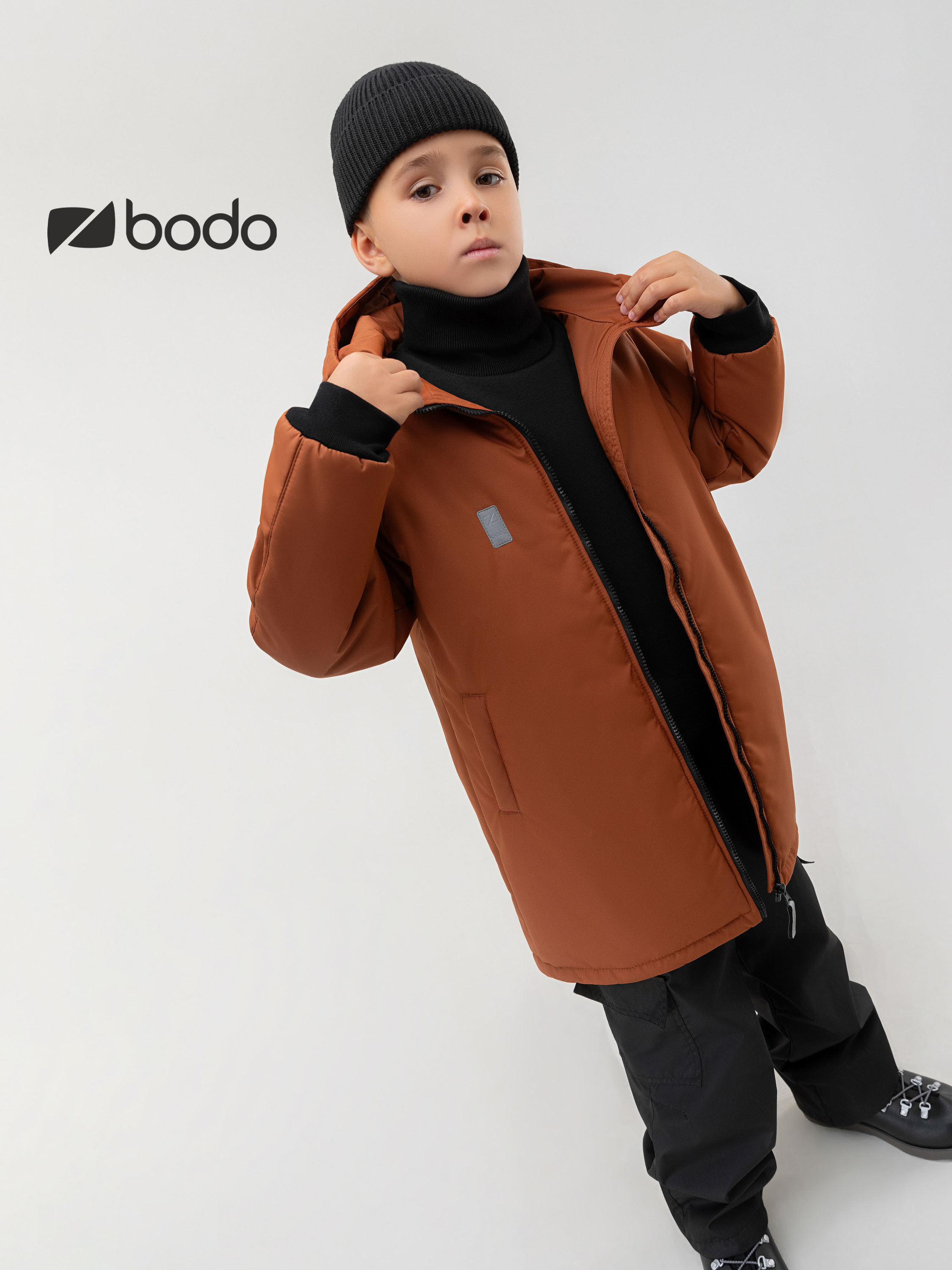 Куртка Bodo 32-72МU_кэмел - фото 2