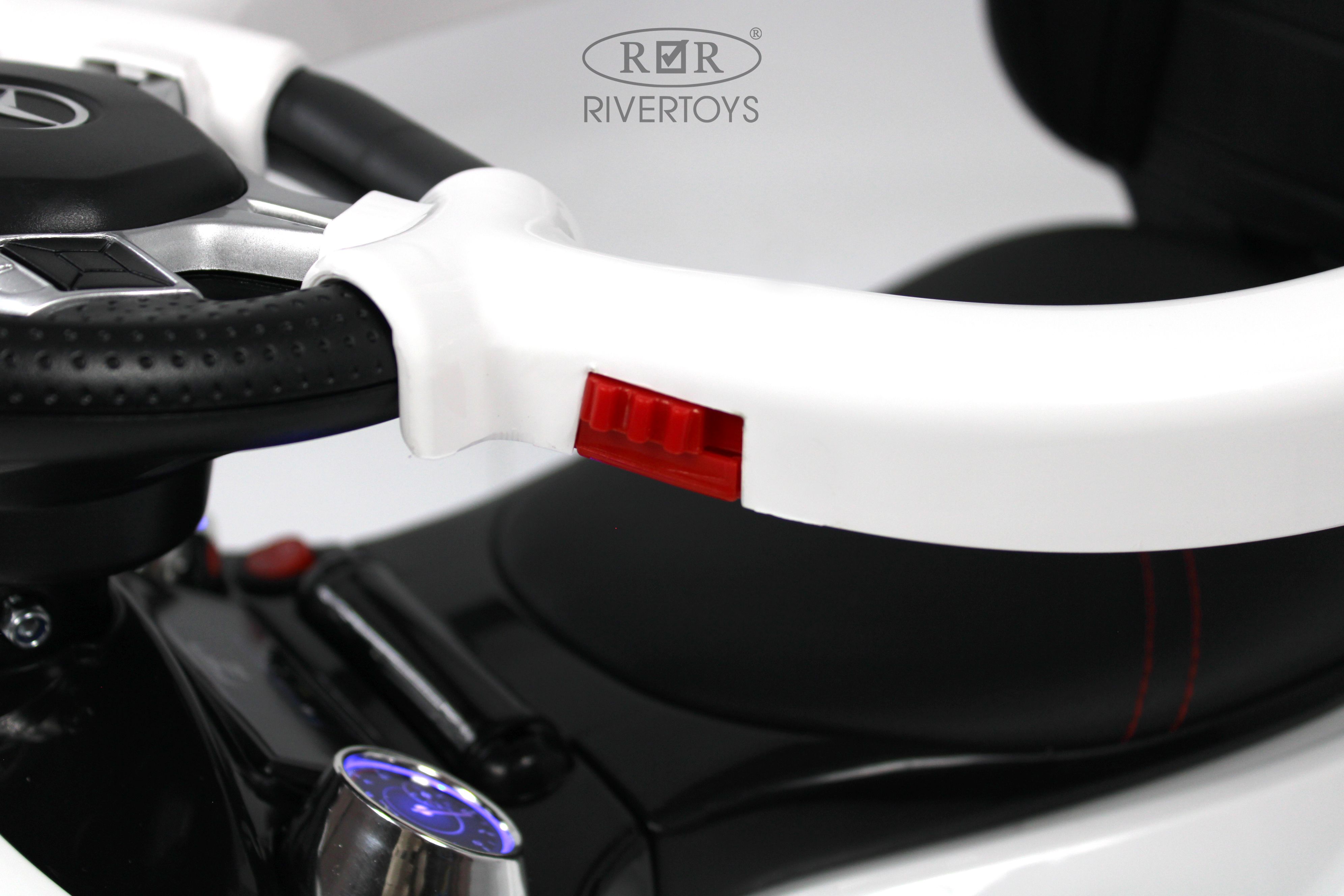 Электромобиль RIVERTOYS Mercedes A888AA-H-WHITE - фото 11
