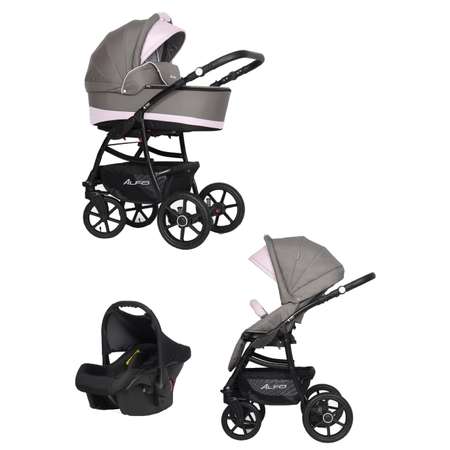 Коляска 3в1 Riko Basic ALFA Ecco