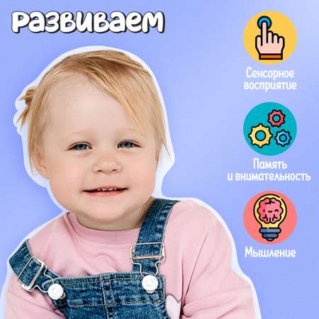 Настольная игра IQ-ZABIAKA Цветные мешочки