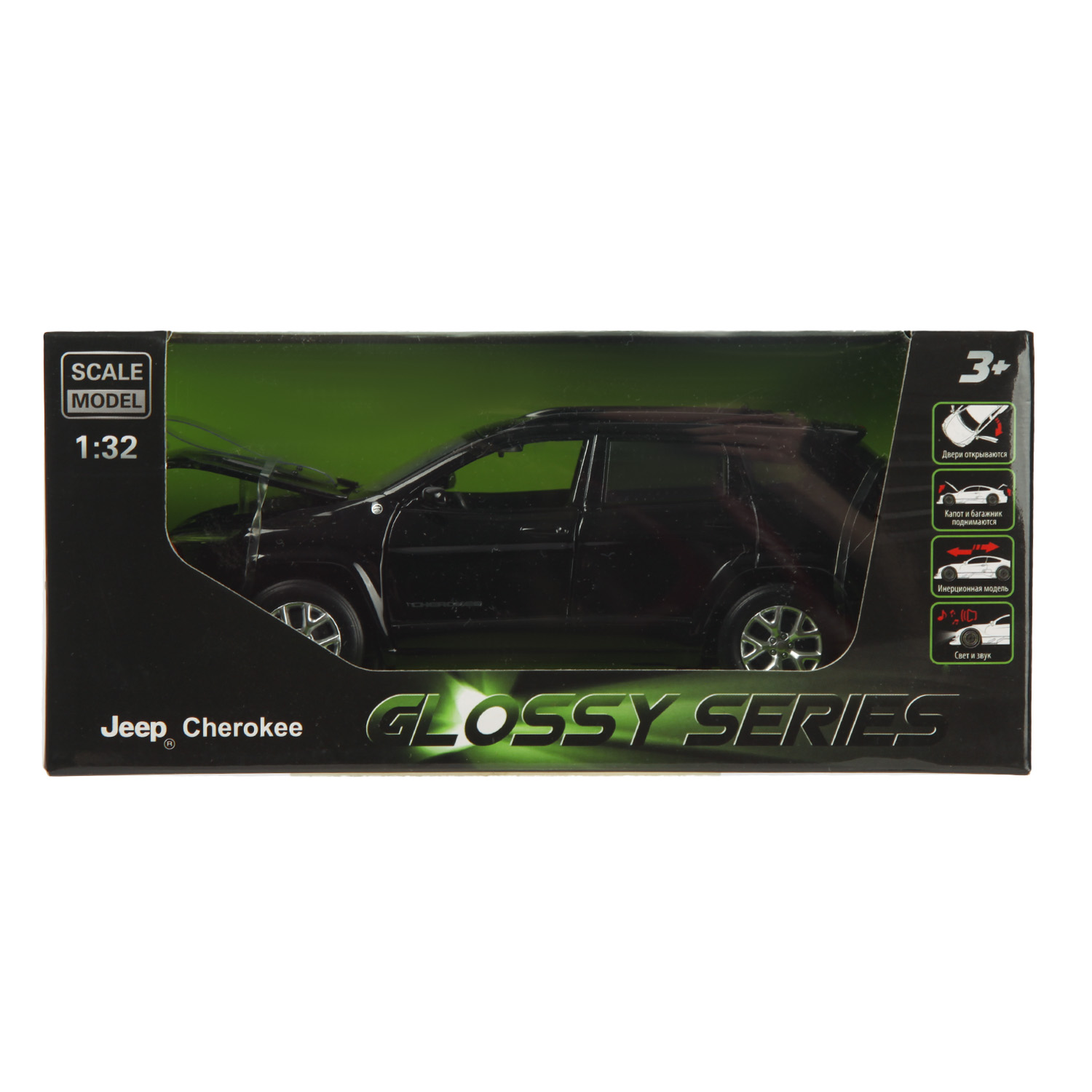 Автомобиль Mobicaro Jeep Jeep Cherokee 1:32 68375 - фото 8
