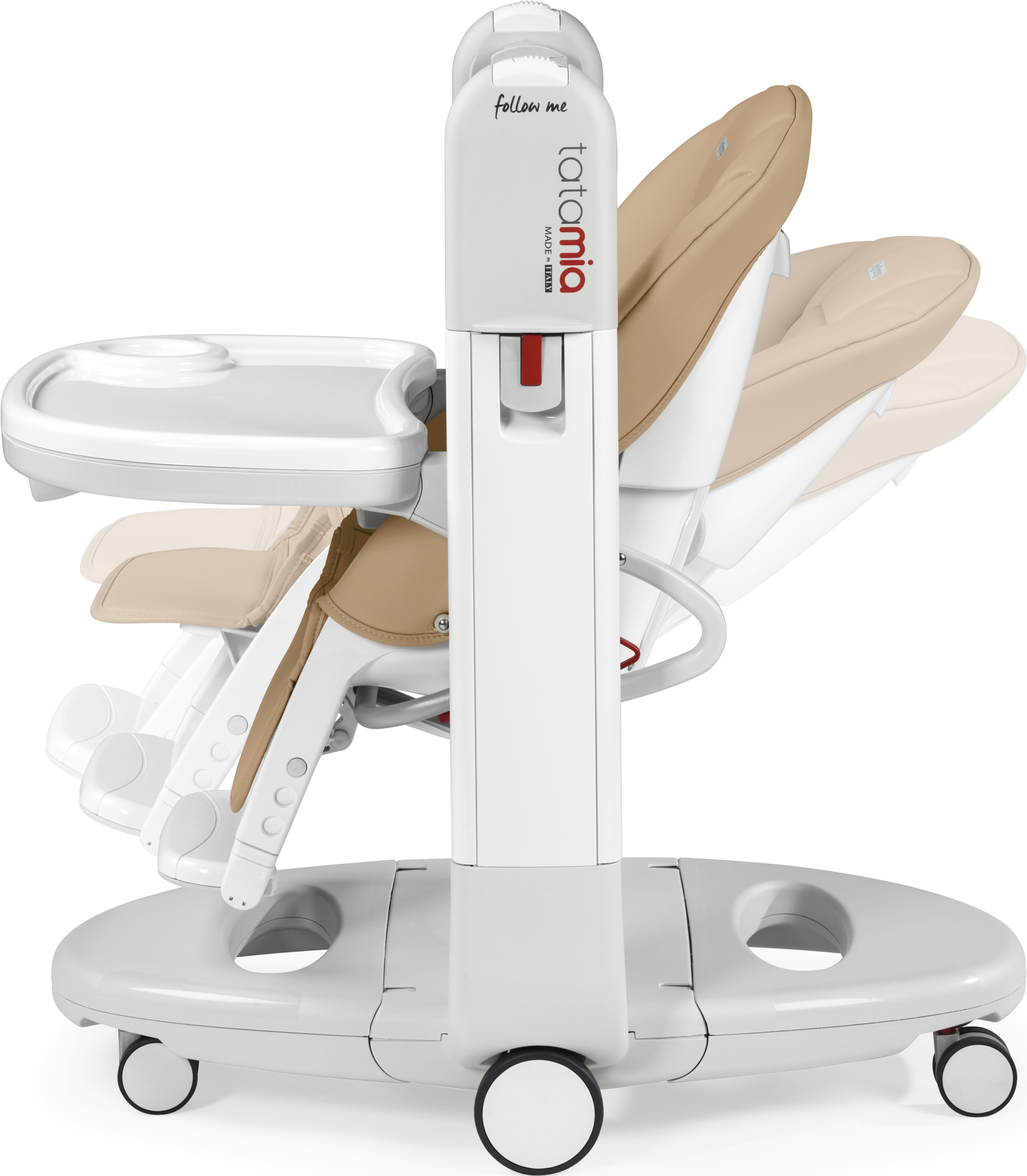Стульчик для кормления Peg-Perego Tatamia Follow Me бежевый - фото 4