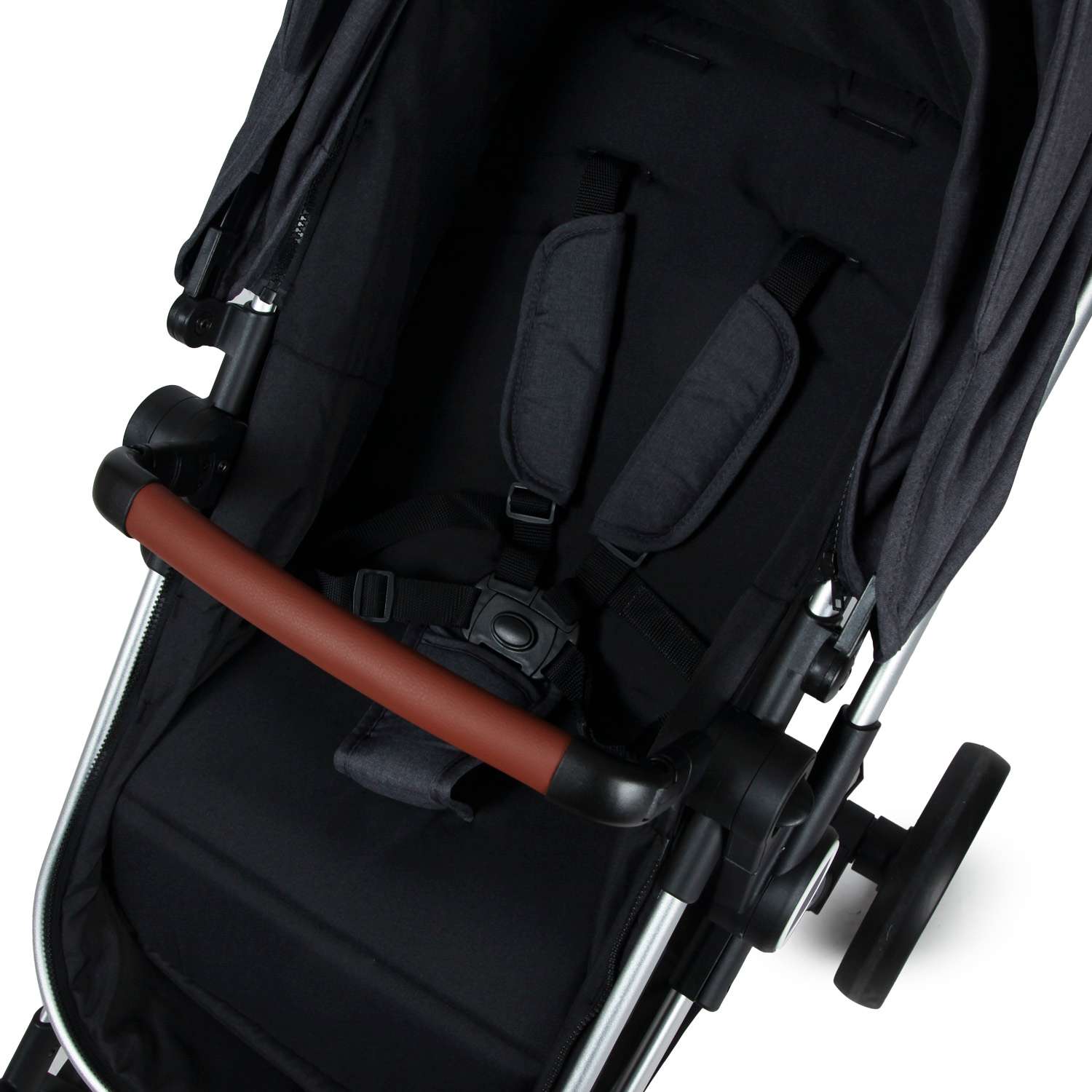Коляска трансформер Babyton FlexiRide Black-Grey - фото 21