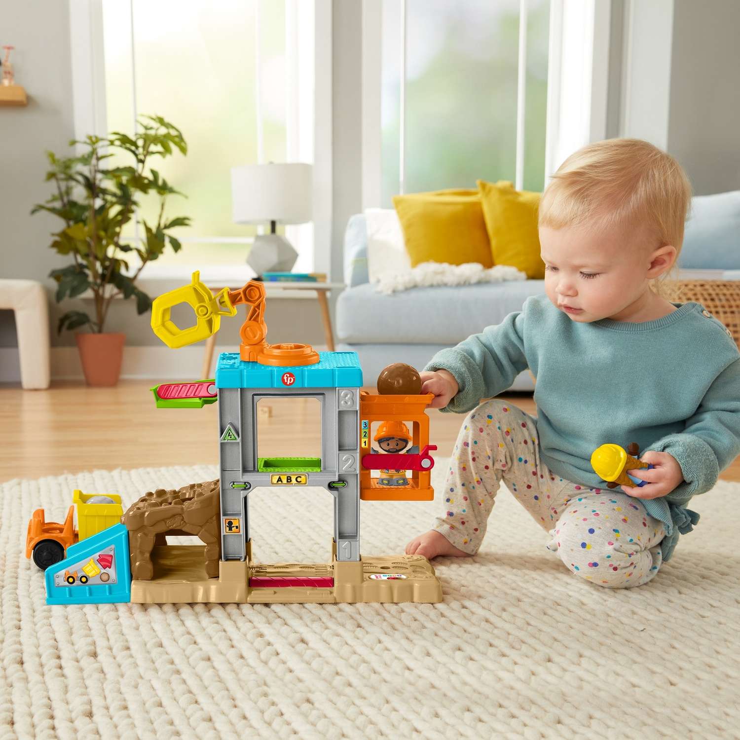 Игровой набор Fisher Price Little People Стройка - фото 20