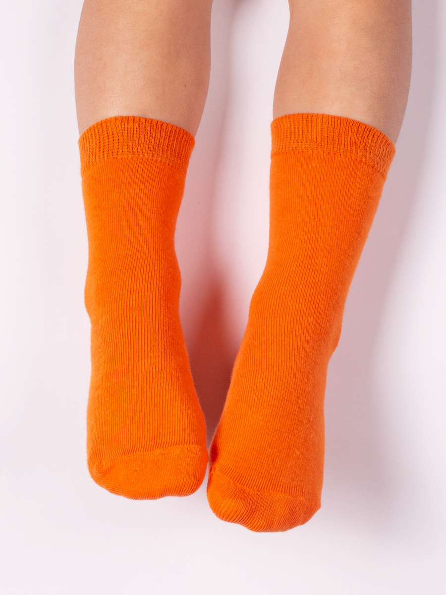 Носки 3 пары Babushka D3 Оранжевые - фото 4