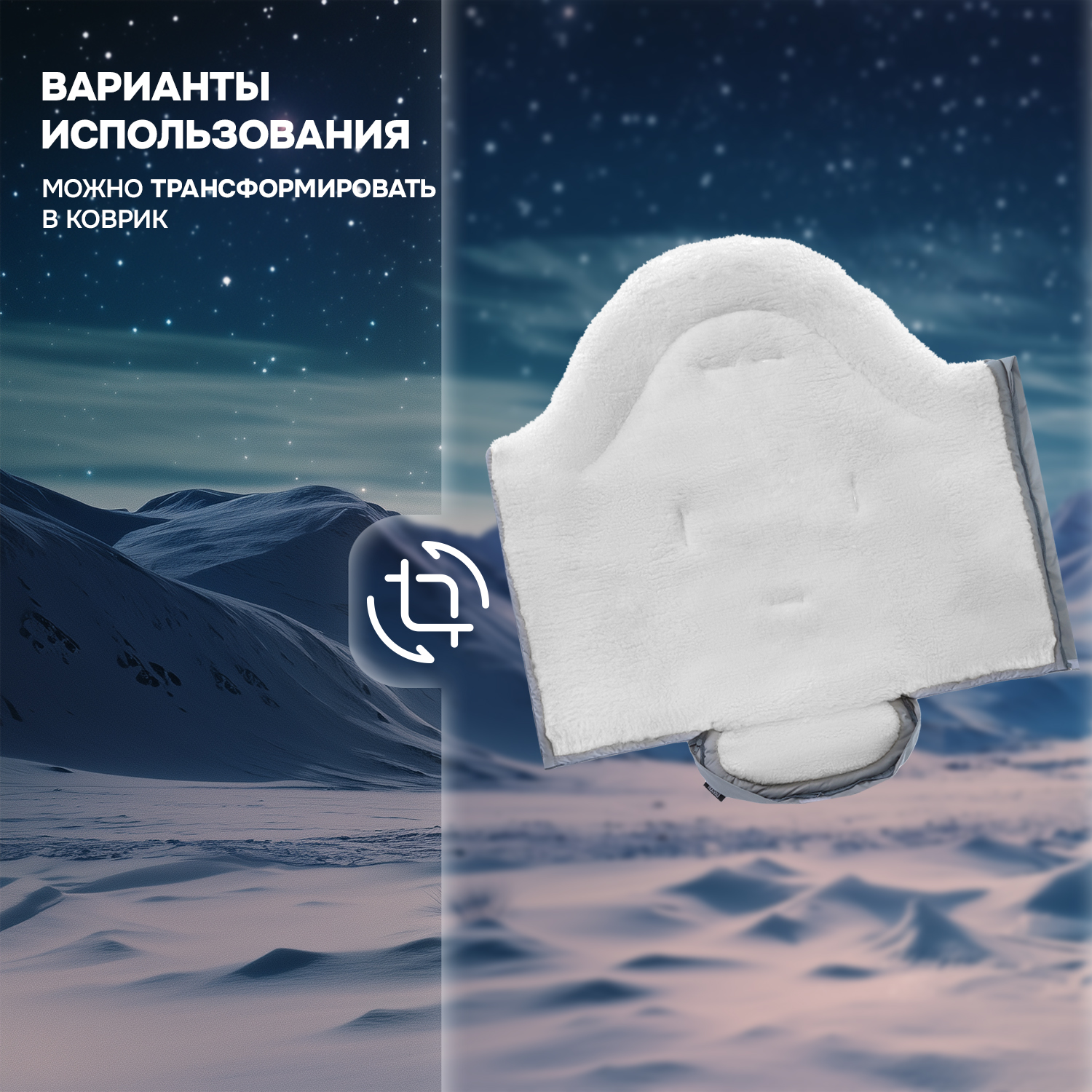 Конверт в коляску Nuovita Siberia Bianco - фото 7