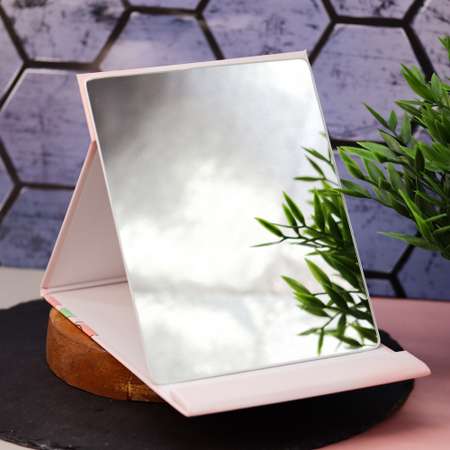 Зеркало настольное для макияжа iLikeGift Lovely rabbit pink