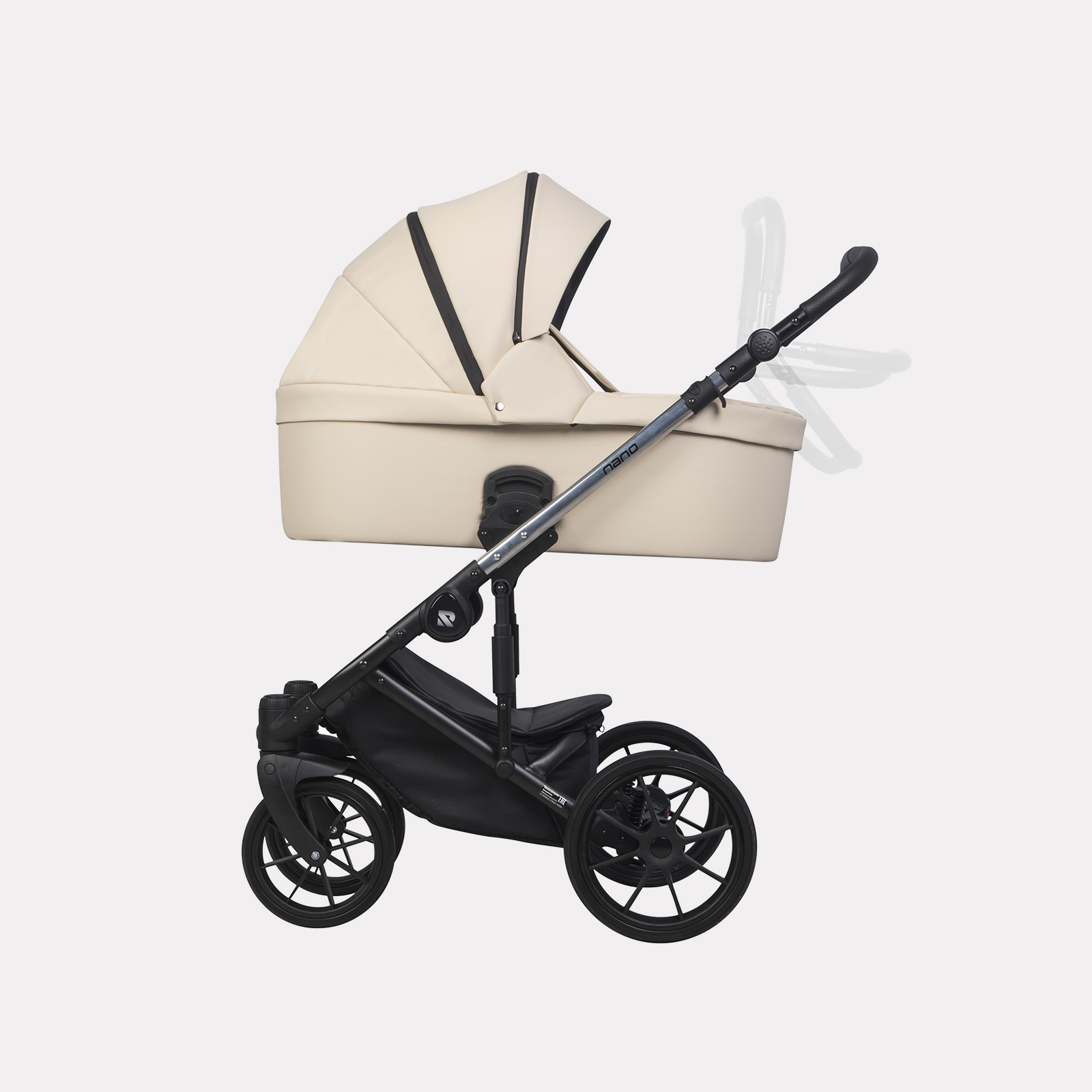 Коляска 2в1 Riko Nano Thermo бежевый - фото 15