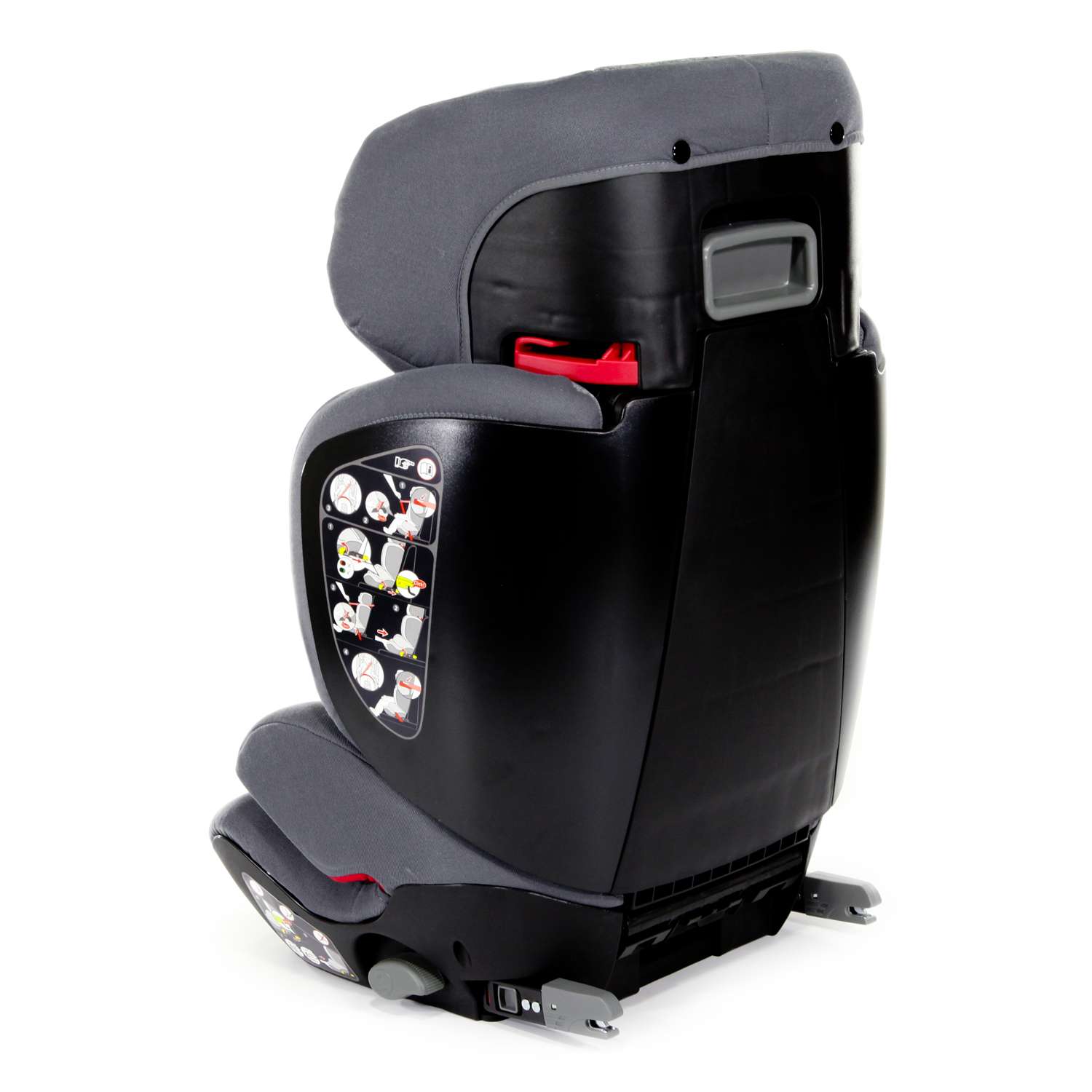 Автокресло Olsson Aurora Fix Grey Isofix 2/3 (15-36 кг) - фото 7