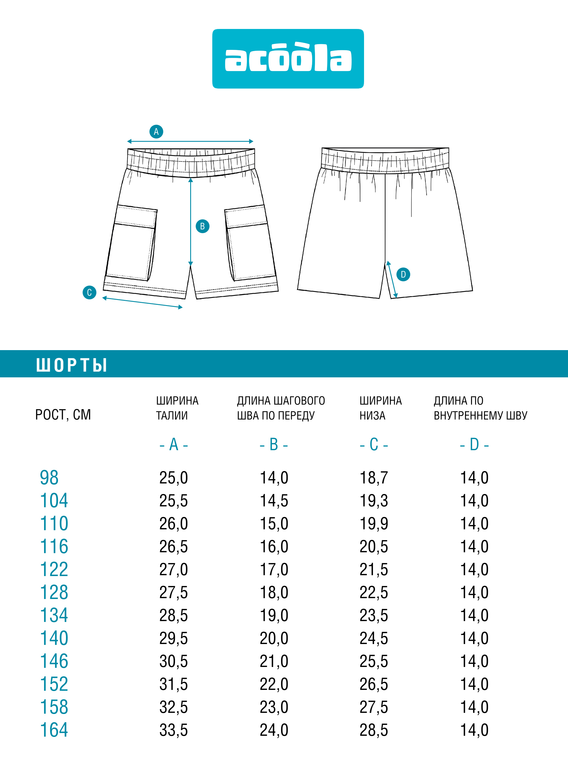Шорты Acoola 20230420005_0075990 - фото 5