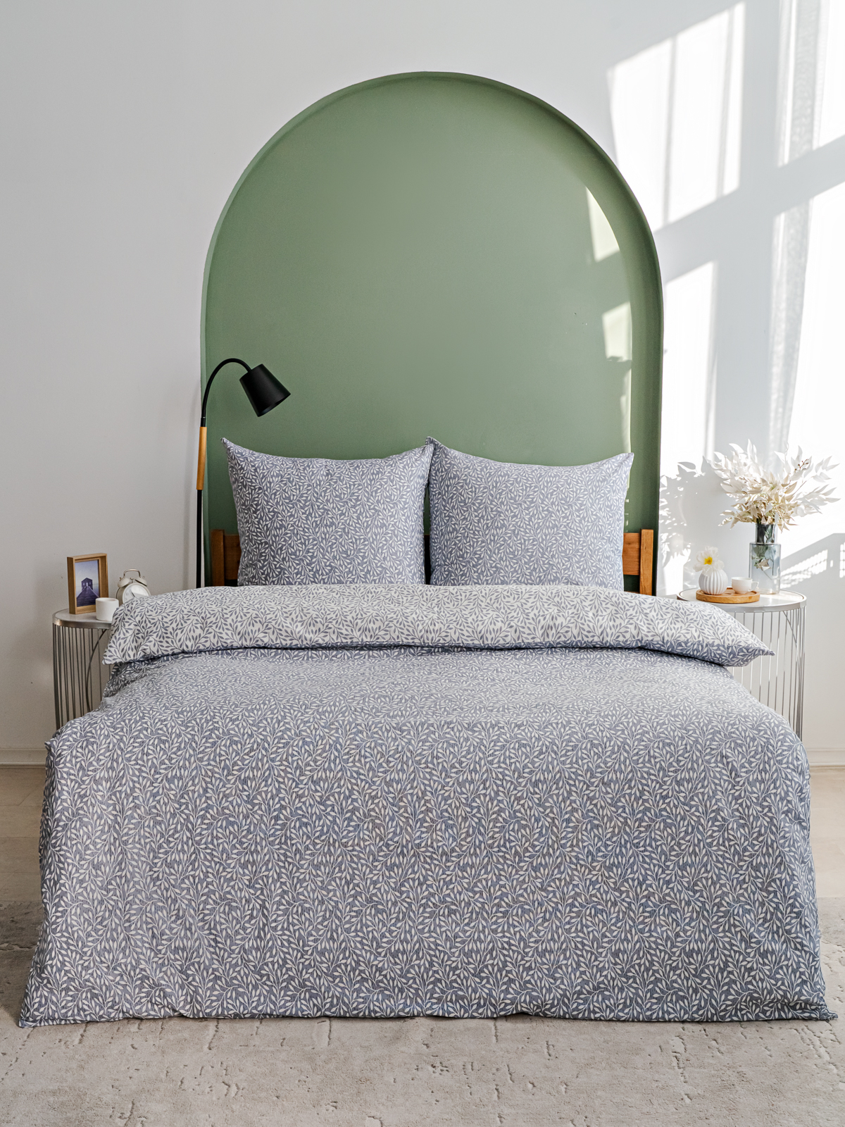 Комплект постельного белья LOVEBERRY Пастораль полутораспальный 4 предм. - фото 2