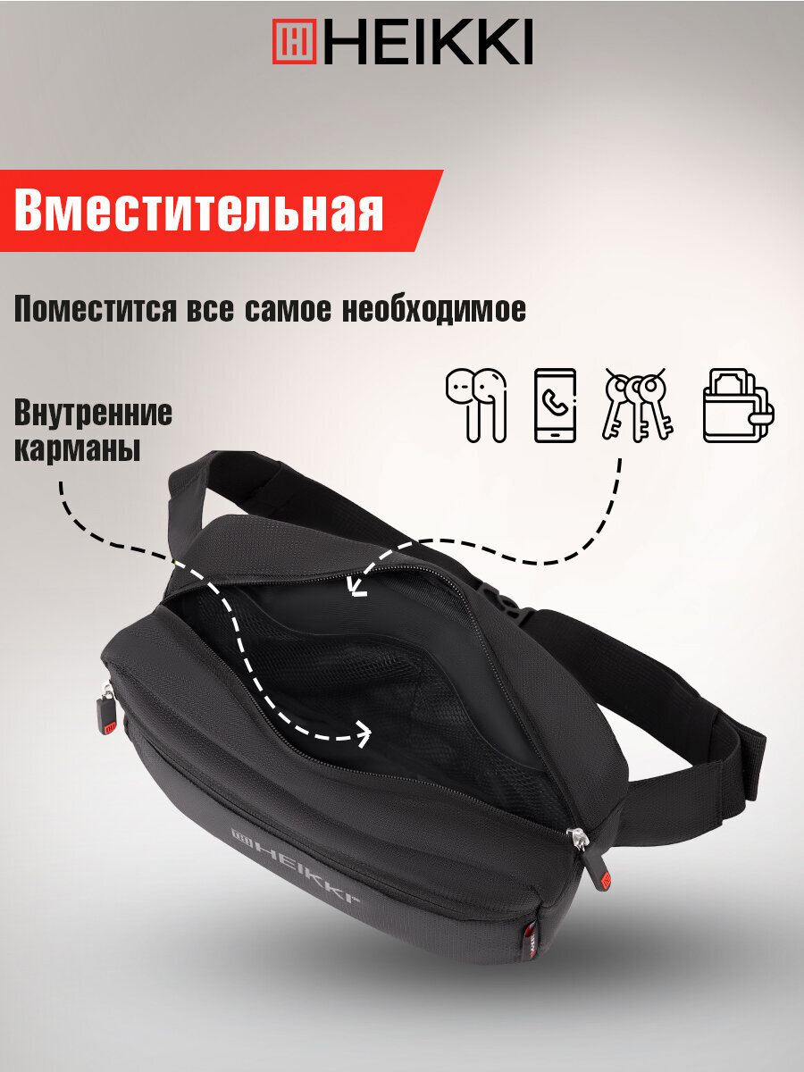 Сумка HEIKKI поясная - фото 2