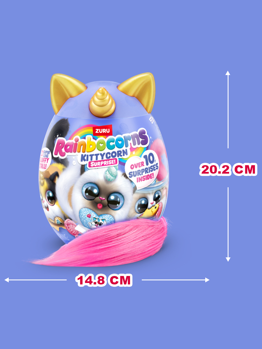 Фигурка Zuru Rainbocorns Kittycorn в ассортименте - фото 3