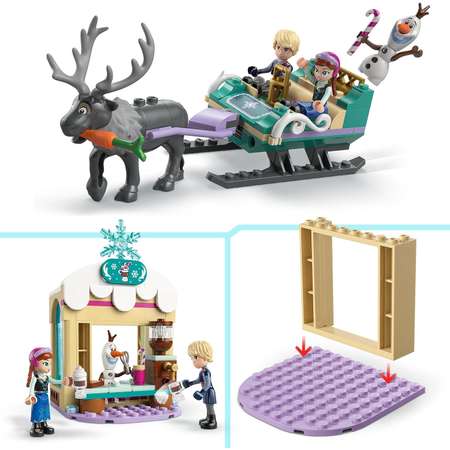 Конструктор LEGO Disney Princess Приключение Анны на санях блочный