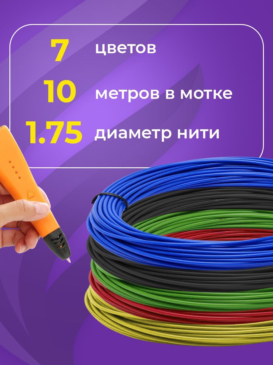 Пластик Funtasy 7 цветов - фото 3