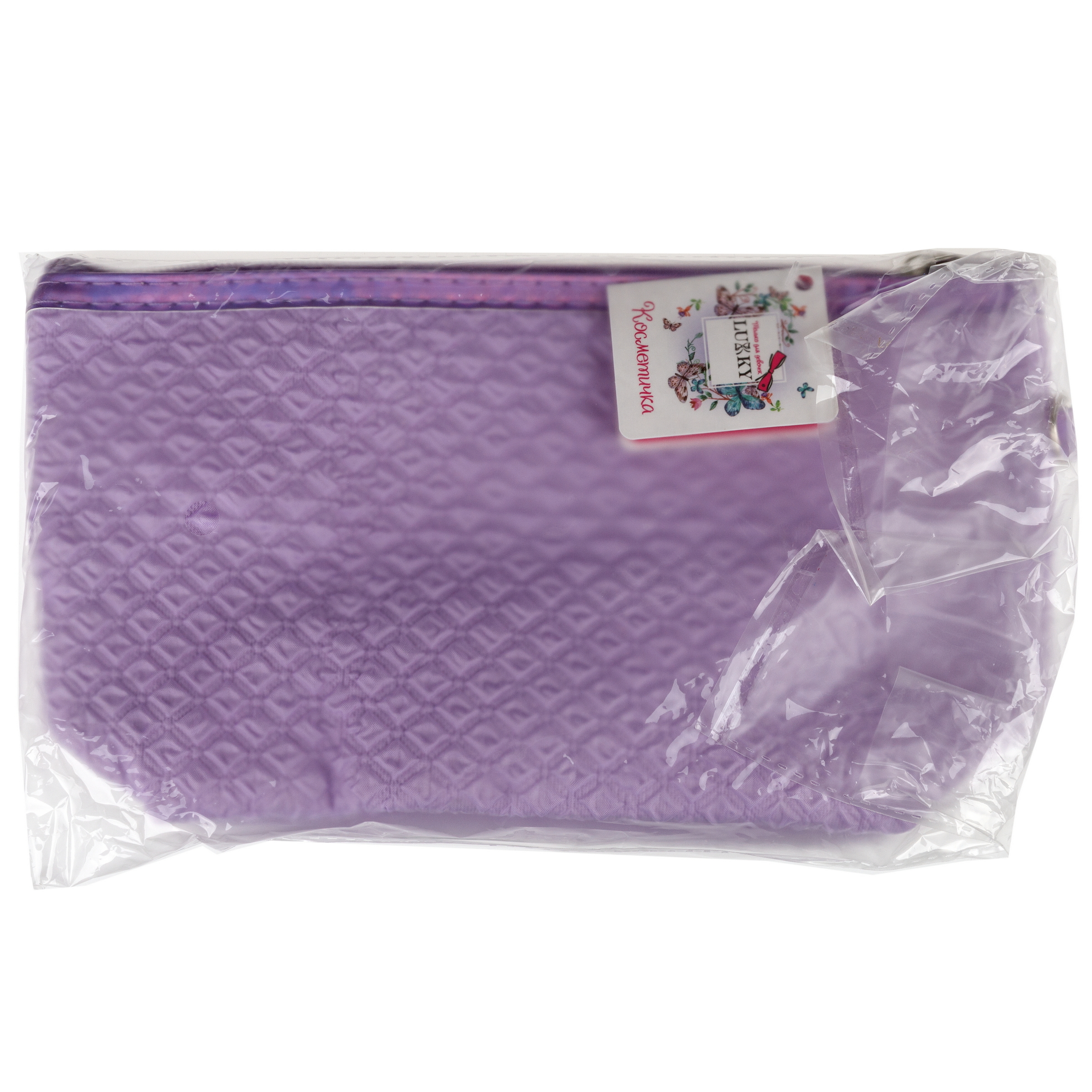 Косметичка LUKKY Love Butterfly с вышивкой и подвижными блёстками 22х 14х 6 см - фото 17