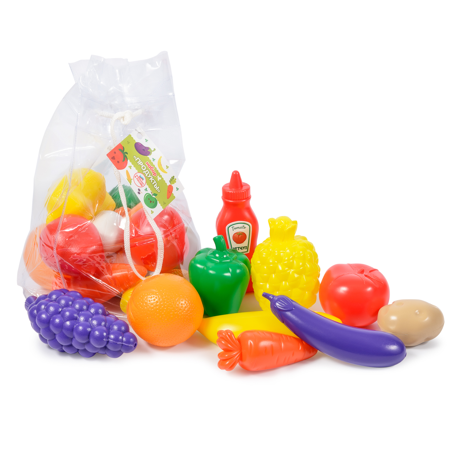 Игровой набор Green Plast продукты - фото 2