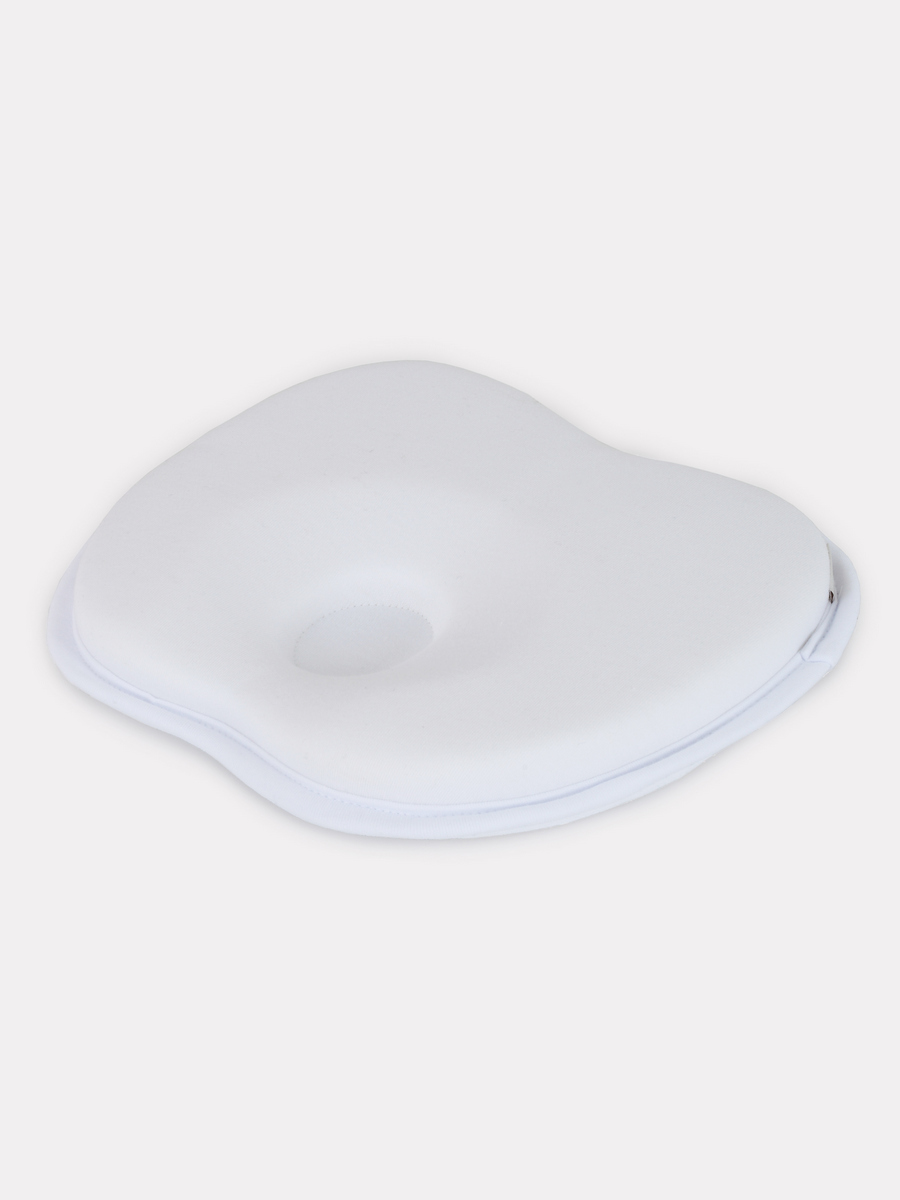 Подушка TOPOTUSHKI анатомическая memory foam кровать/коляска 17/2 белый - фото 1