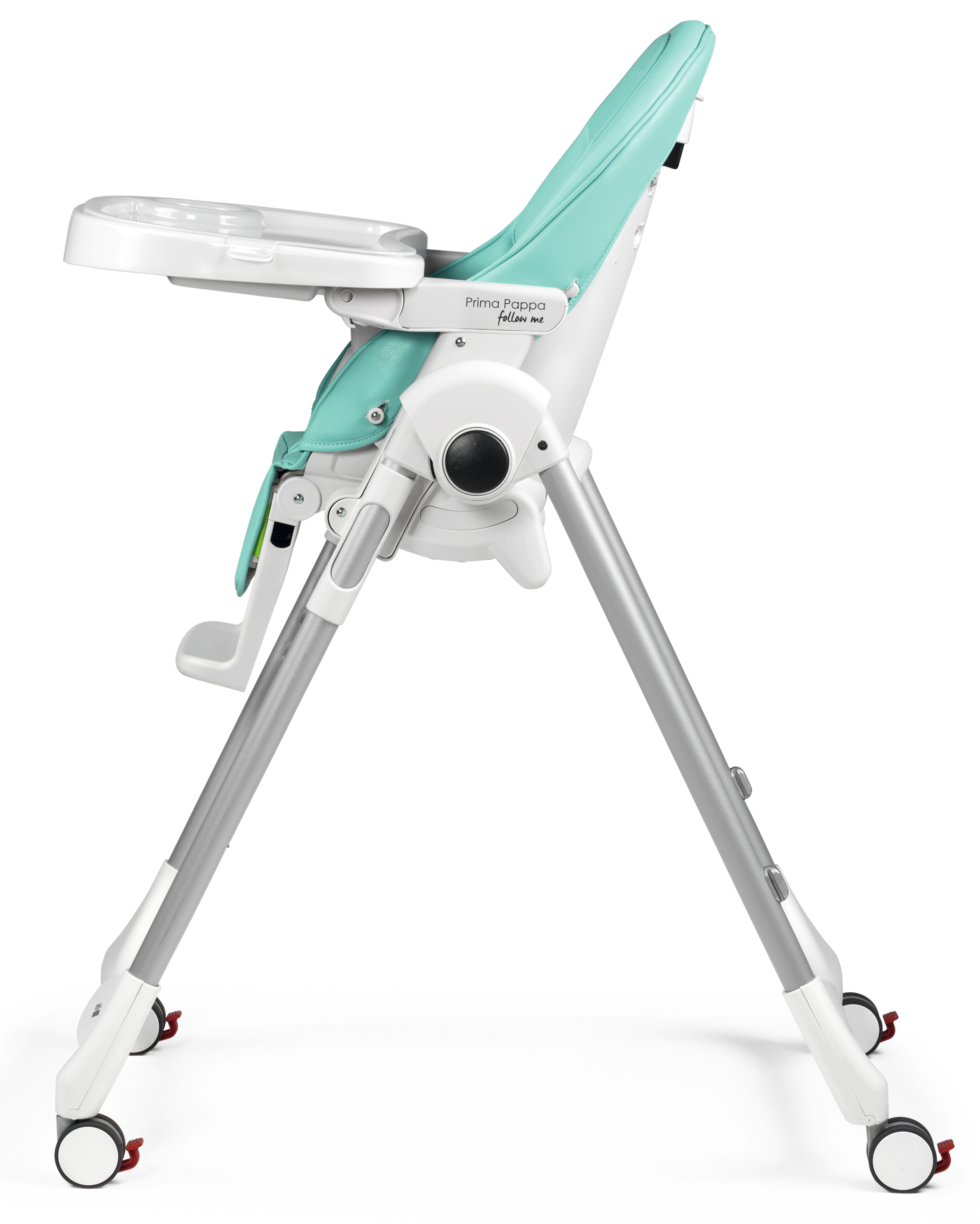 Стульчик для кормления Peg-Perego Prima Pappa Follow Me голубой - фото 9