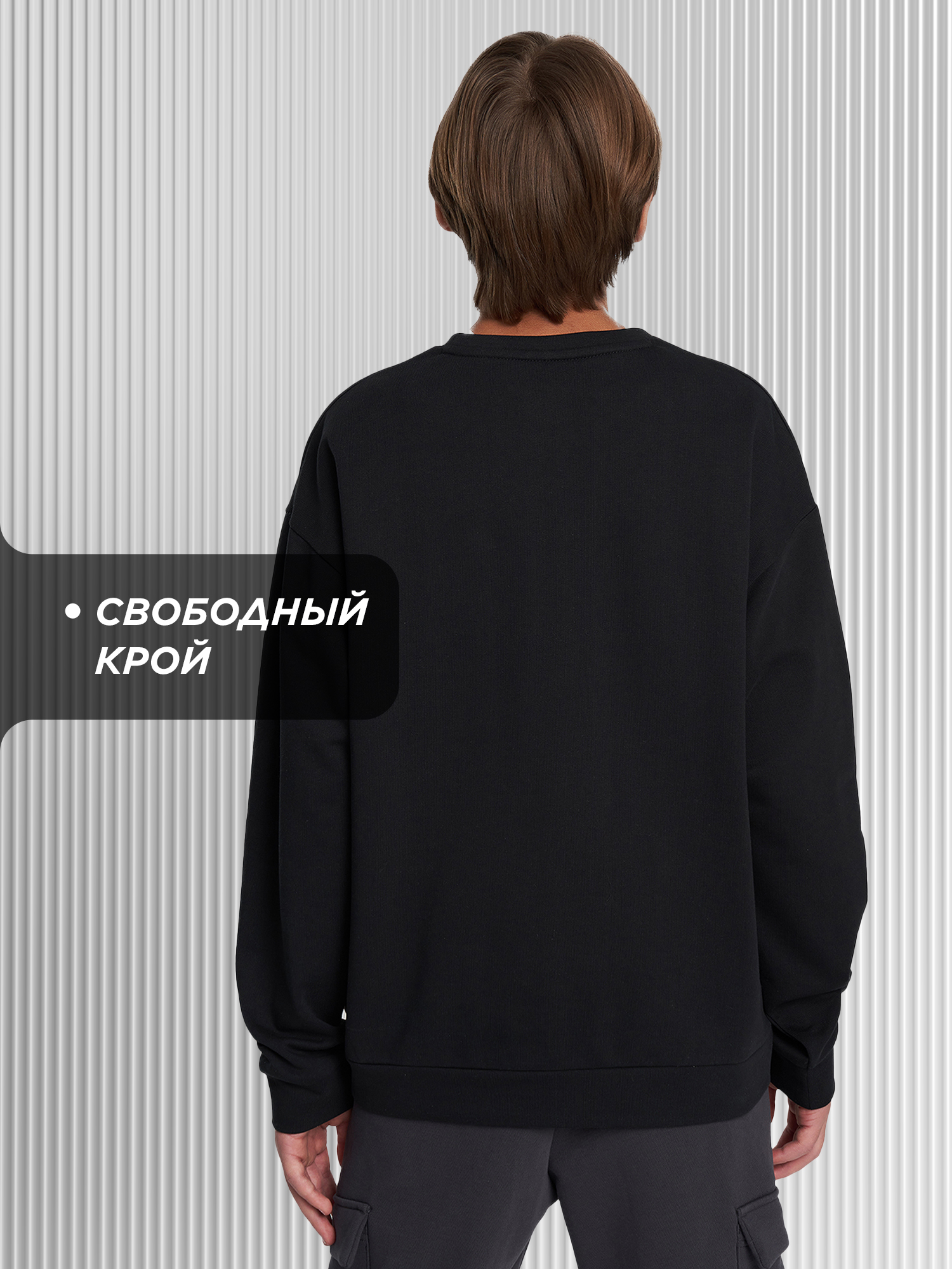 Свитшот Kappa 142293KAP-B2 - фото 3