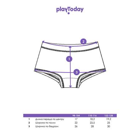 Трусы 2 шт PlayToday