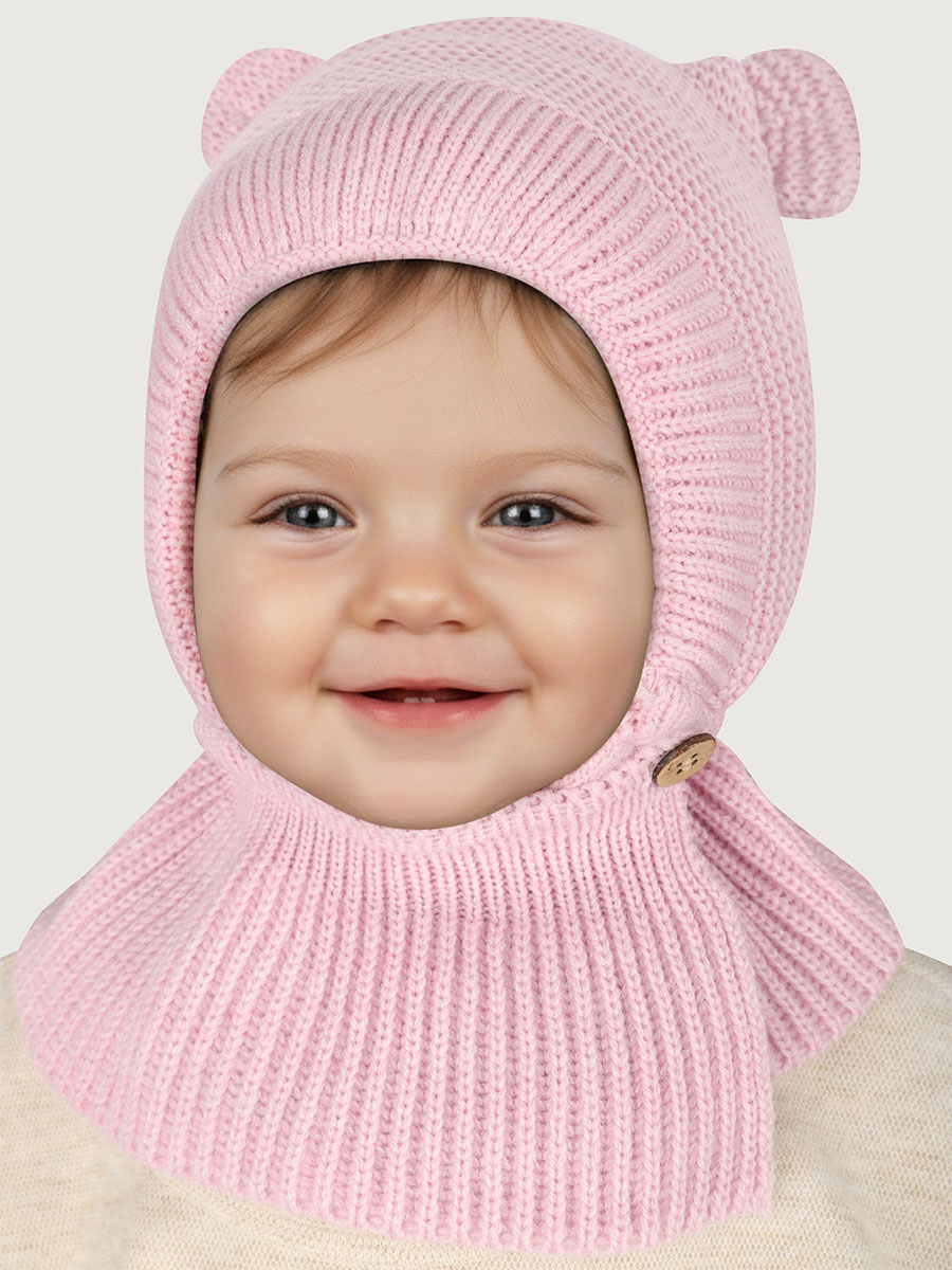 Балаклава NIKASTYLE 10з15025 светло-розовый - фото 1