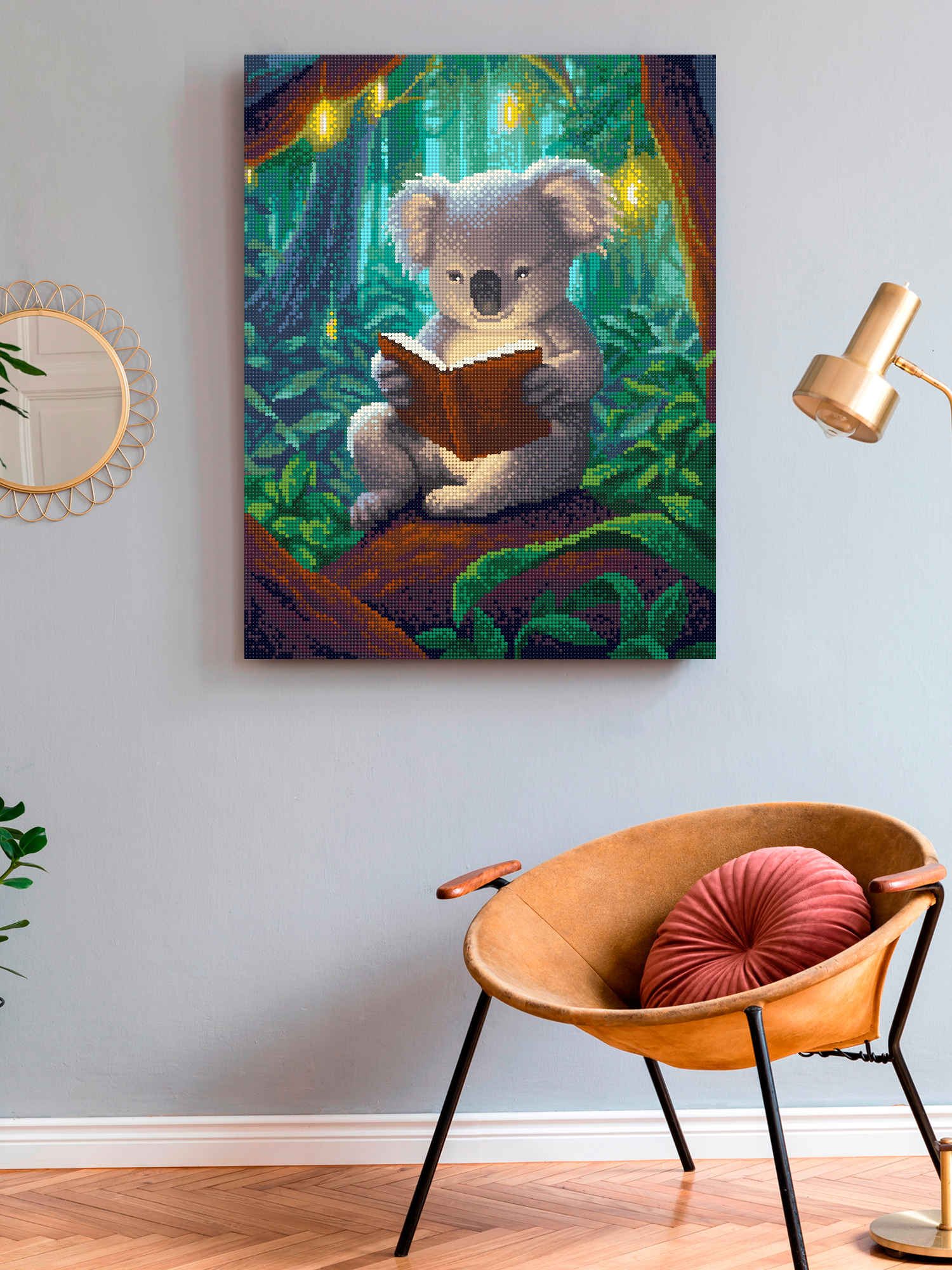 Алмазная мозаика Art on Canvas Коала в ассортименте - фото 3