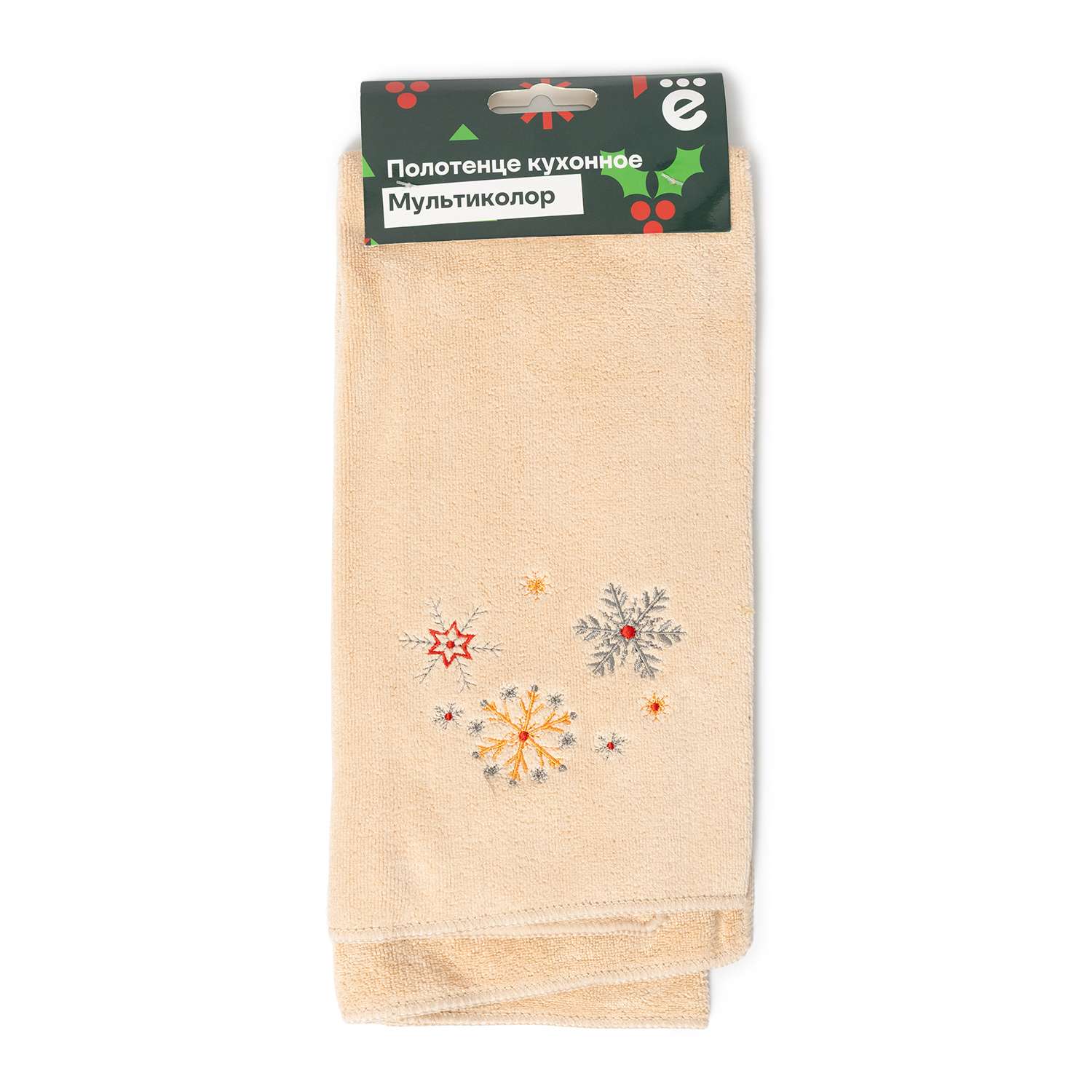 Полотенце кухонное ё Снежинка - фото 3