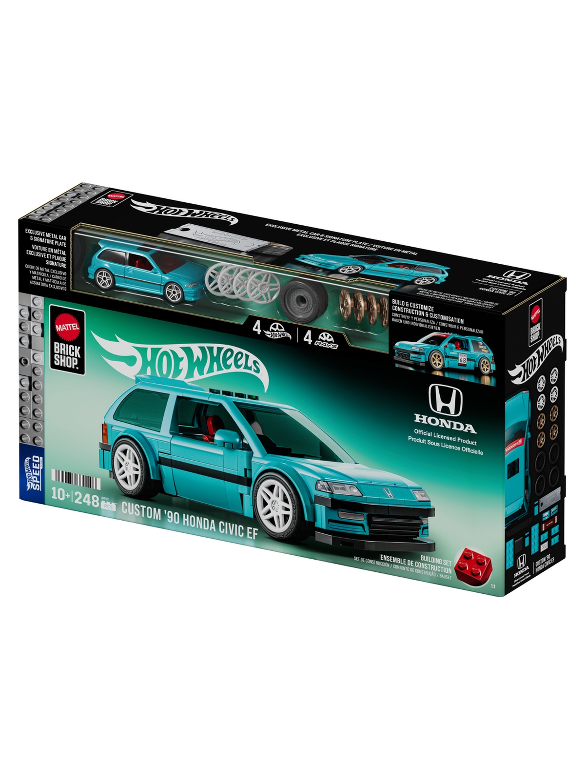 Конструктор Brick Shop Honda Civic 248 дет. - фото 9