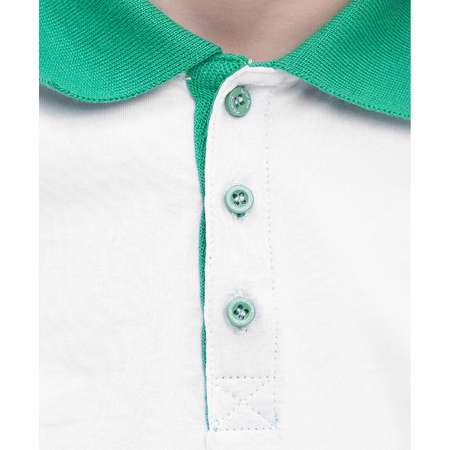 Футболка-поло BUTTON BLUE