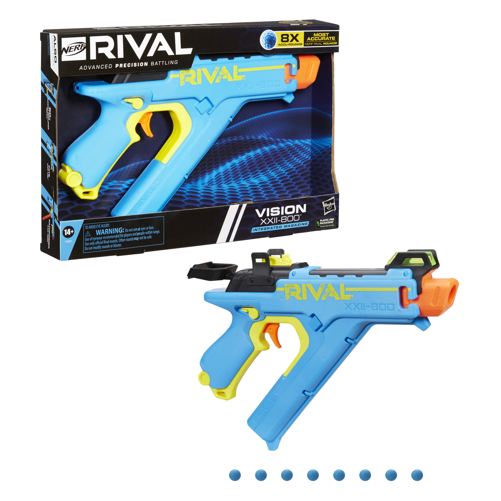 Бластер Nerf Rival Видение - фото 4