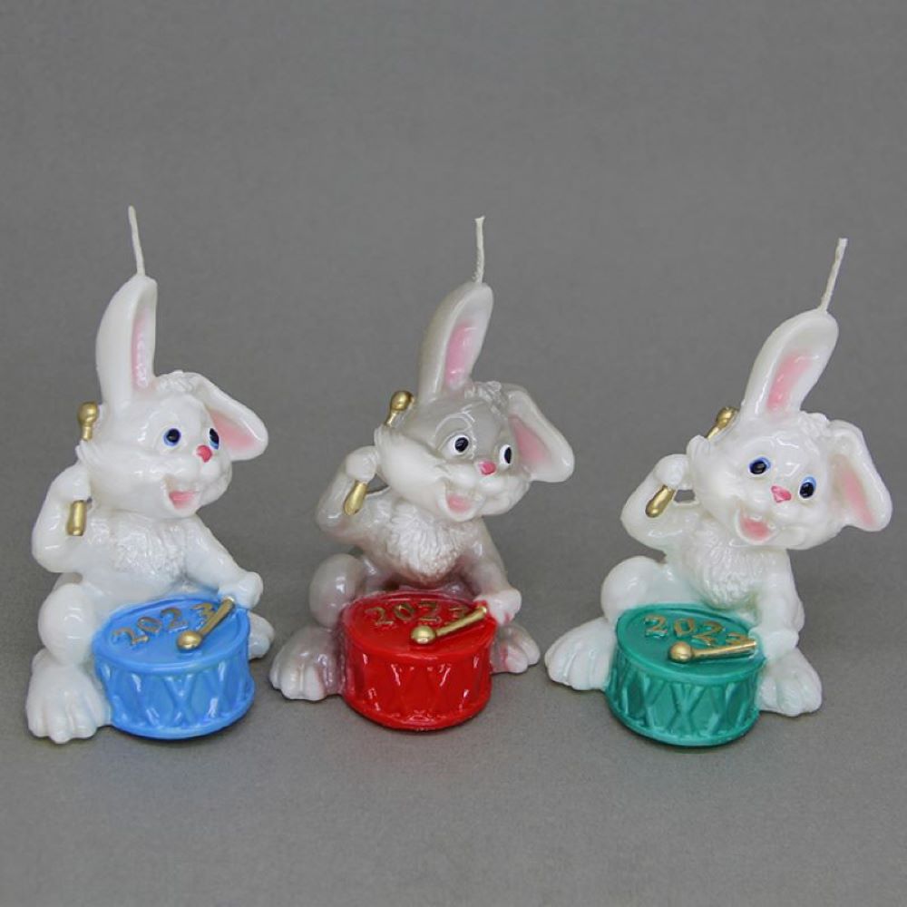 Лента Магия праздника Кролик с барабаном - фото 1