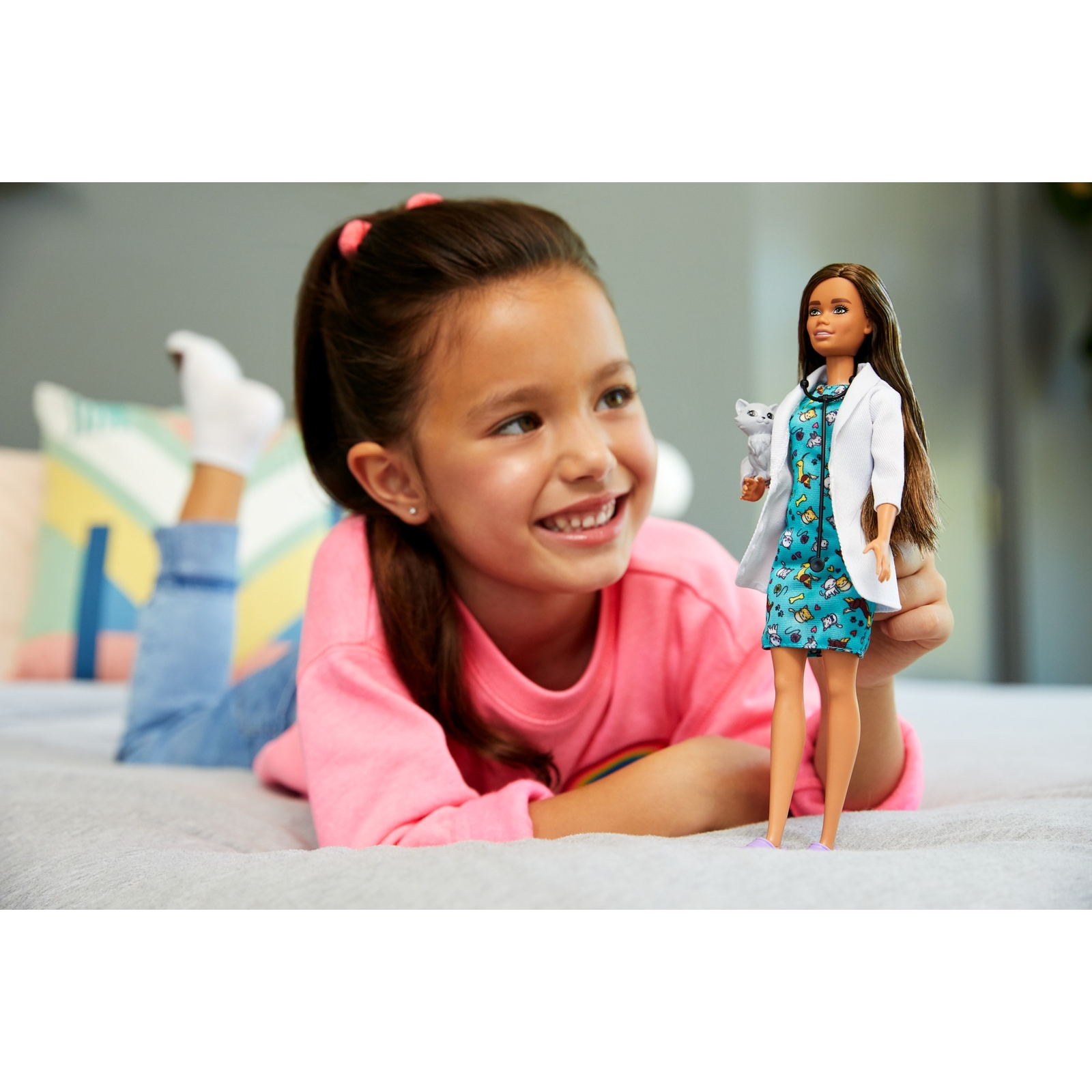 Кукла модельная Barbie Кем быть? Ветеринар DVF50/GJL63 - фото 9