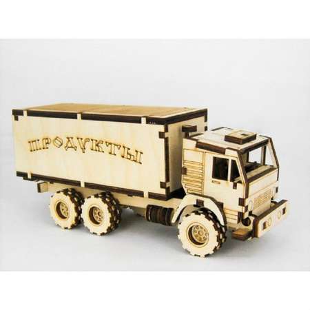 Конструктор AltairToys Грузовик Фургон деревянный