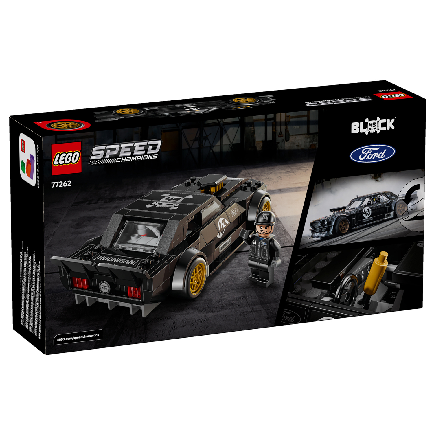 Конструктор LEGO Speed Champions Автомобиль Кена Блока 345 дет. - фото 3