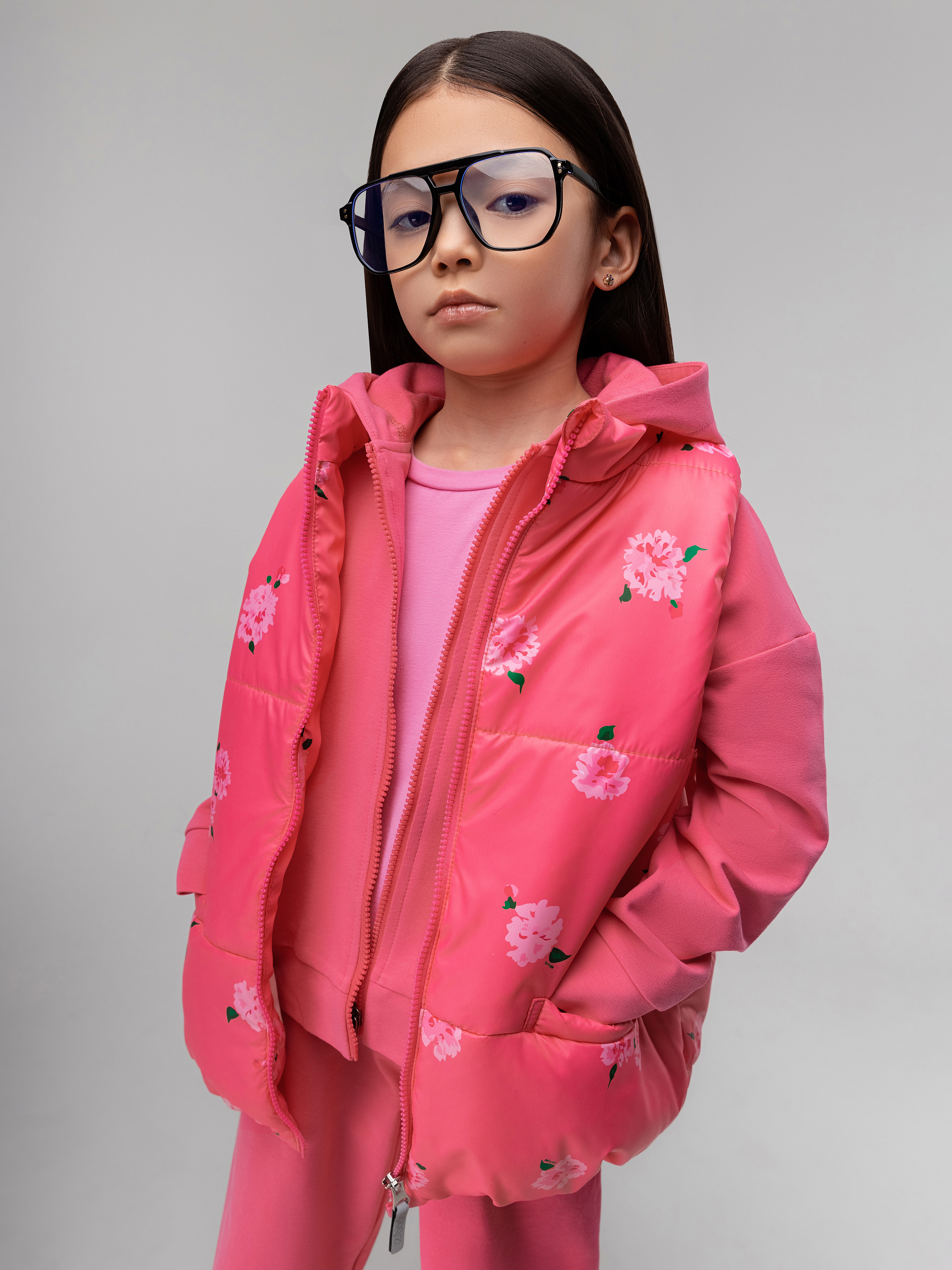 Жилет Bodo 14-84MU_розовый - фото 5