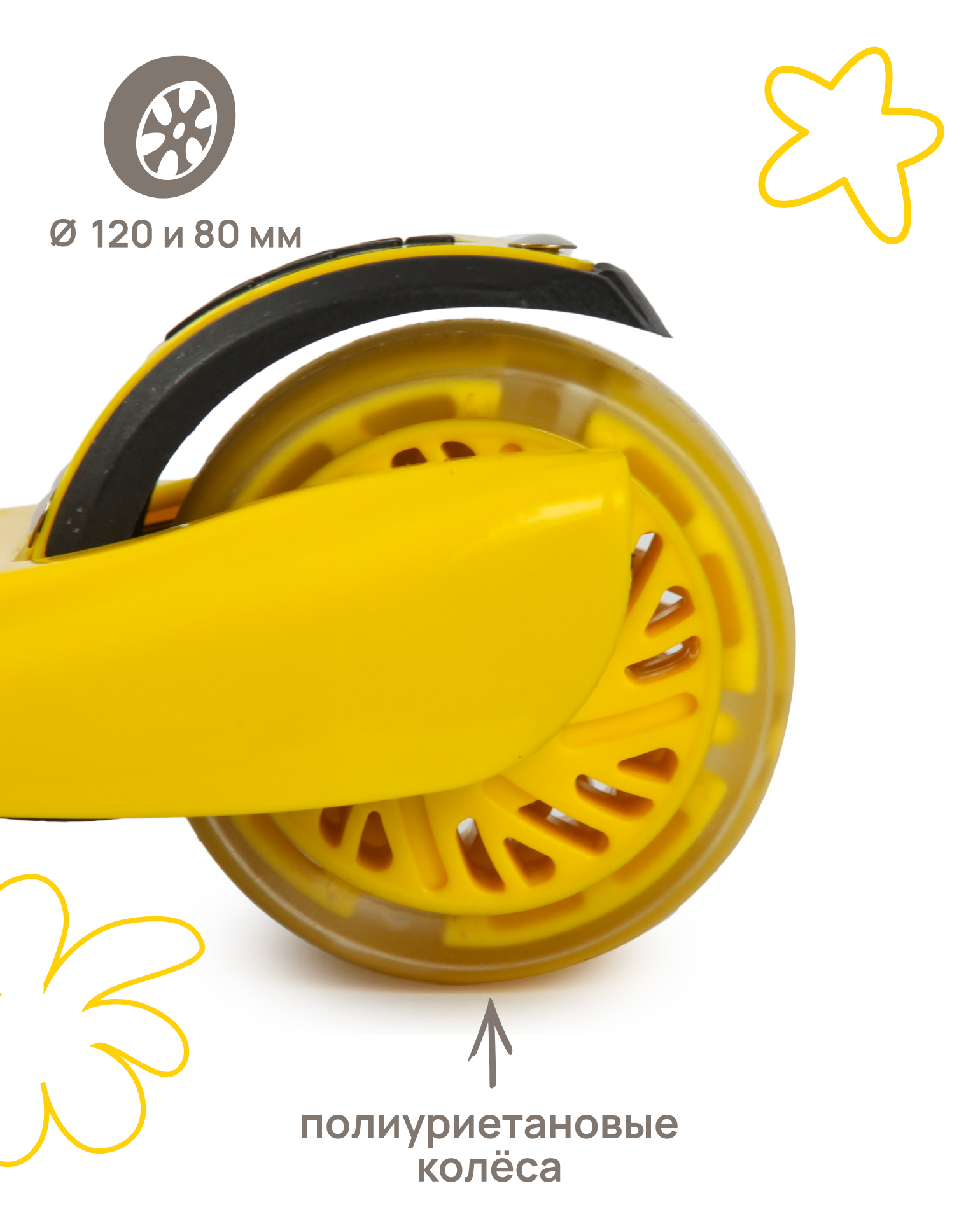 Самокат Kreiss трехколесный - фото 13