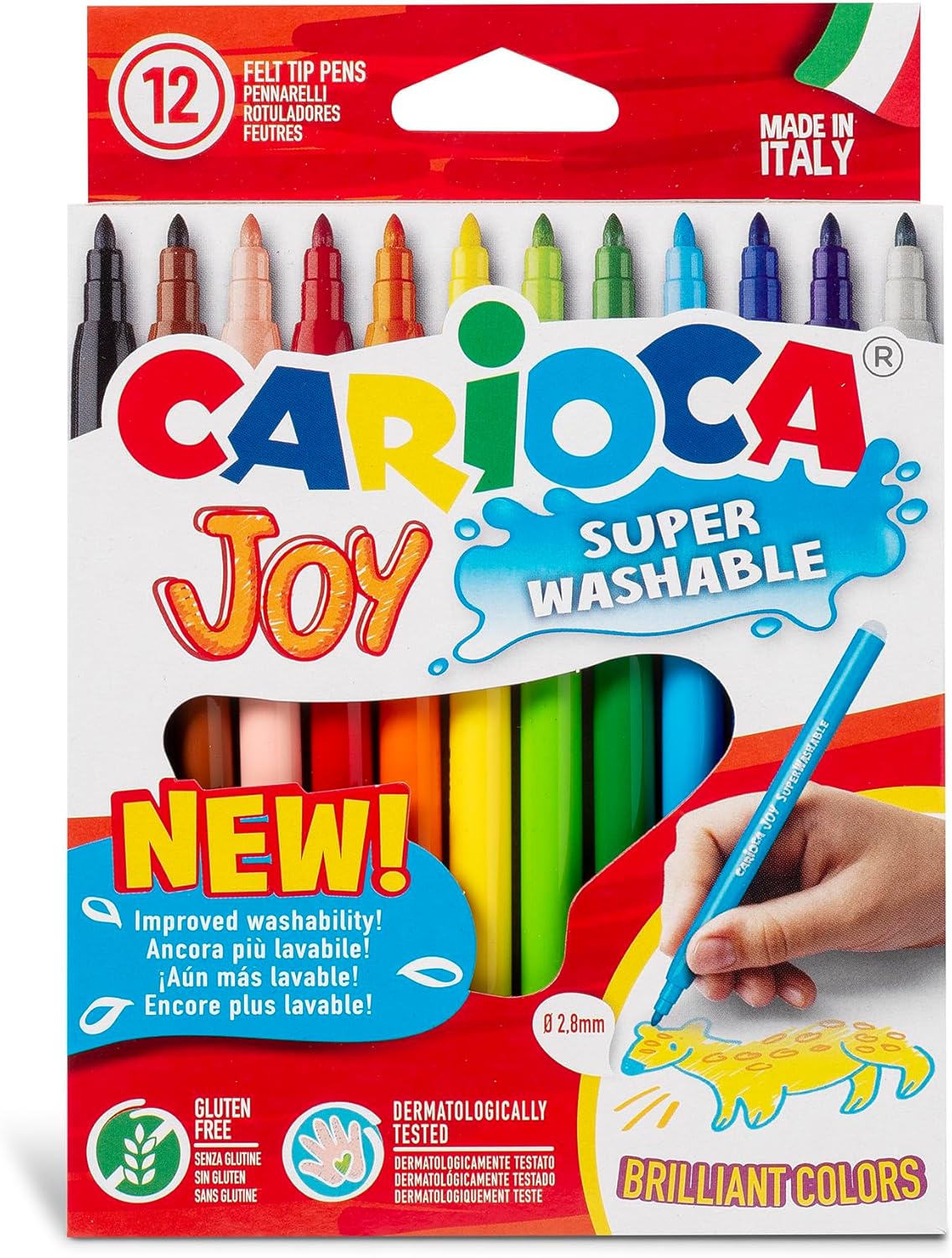 Изображение товара Фломастеры CARIOCA 12 шт. Изображение товара Фломастеры CARIOCA 12 шт.