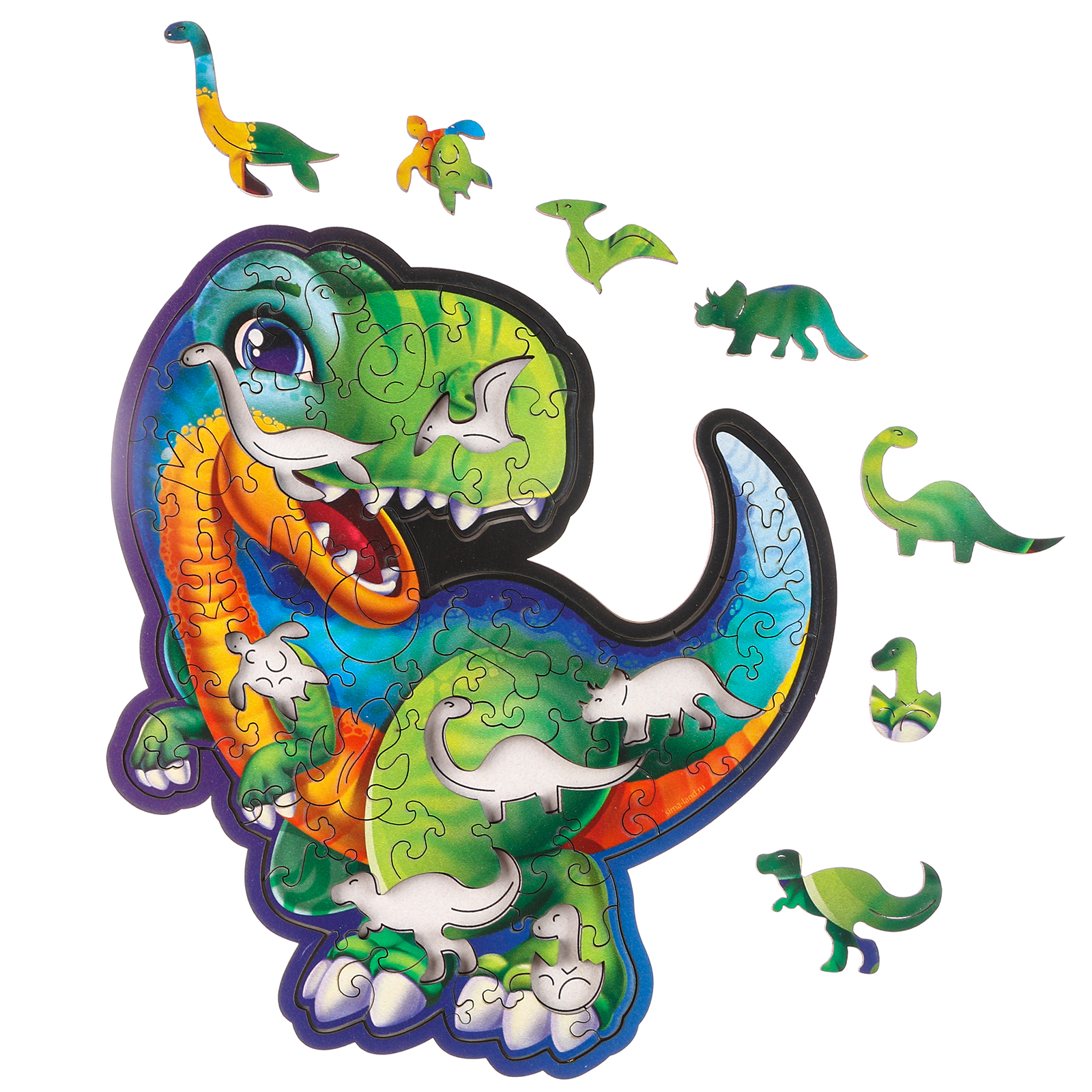 Настольная игра Лесная мастерская Тирекс - фото 2