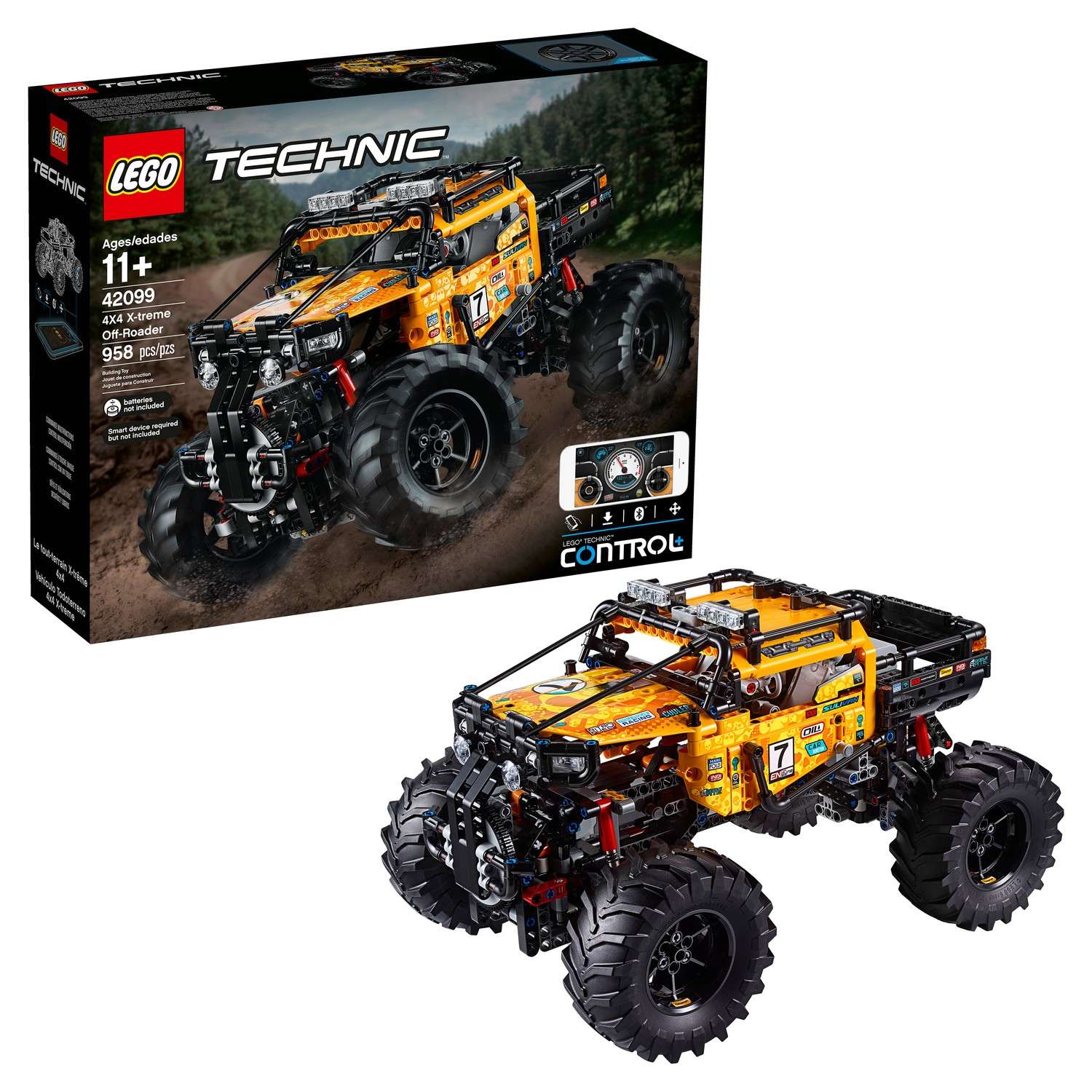Конструктор LEGO Technic Экстремальный внедорожник блочный - фото 1
