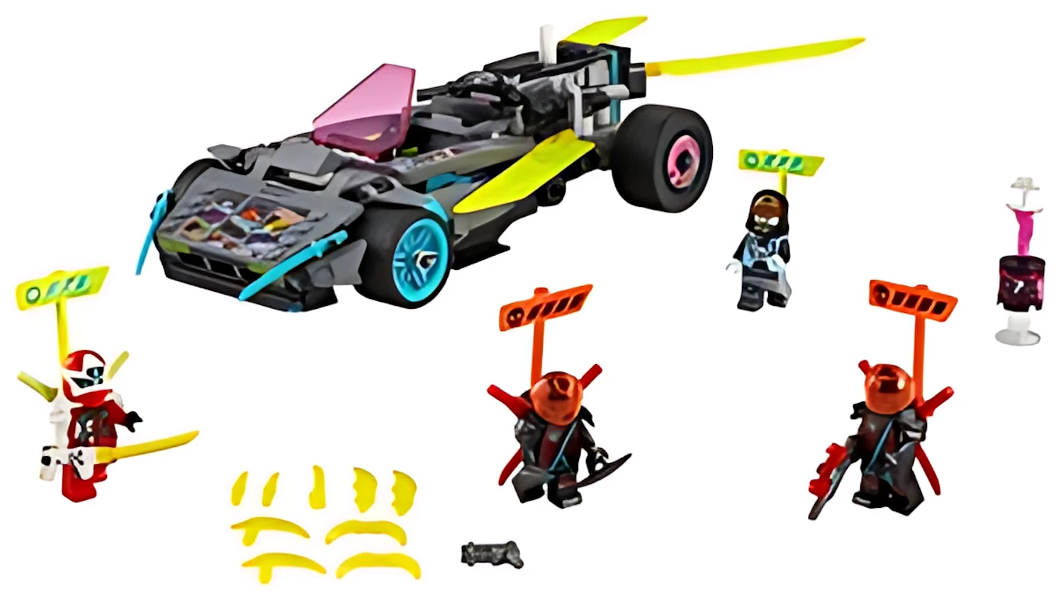 Изображение товара Конструктор LEGO NINJAGO 71710 Специальный автомобиль Ниндзя Изображение товара Конструктор LEGO NINJAGO 71710 Специальный автомобиль Ниндзя
