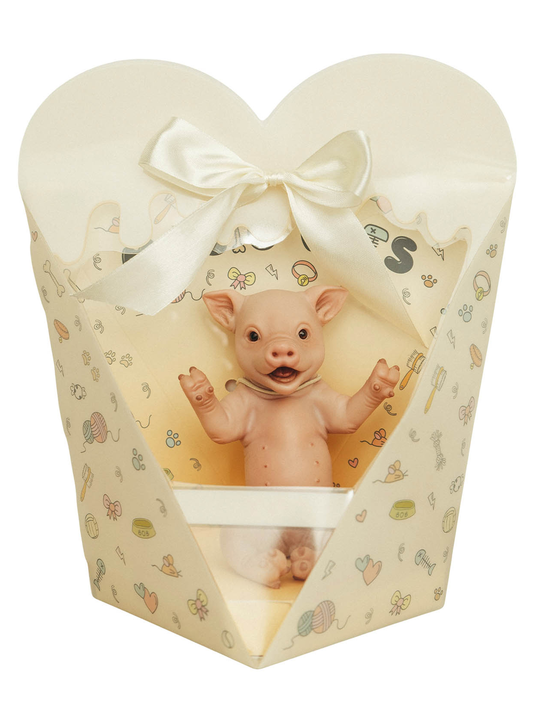 Кукла мини Magic Manufactory Magic Pets Свинья высота 16 см 4631171558326 - фото 7