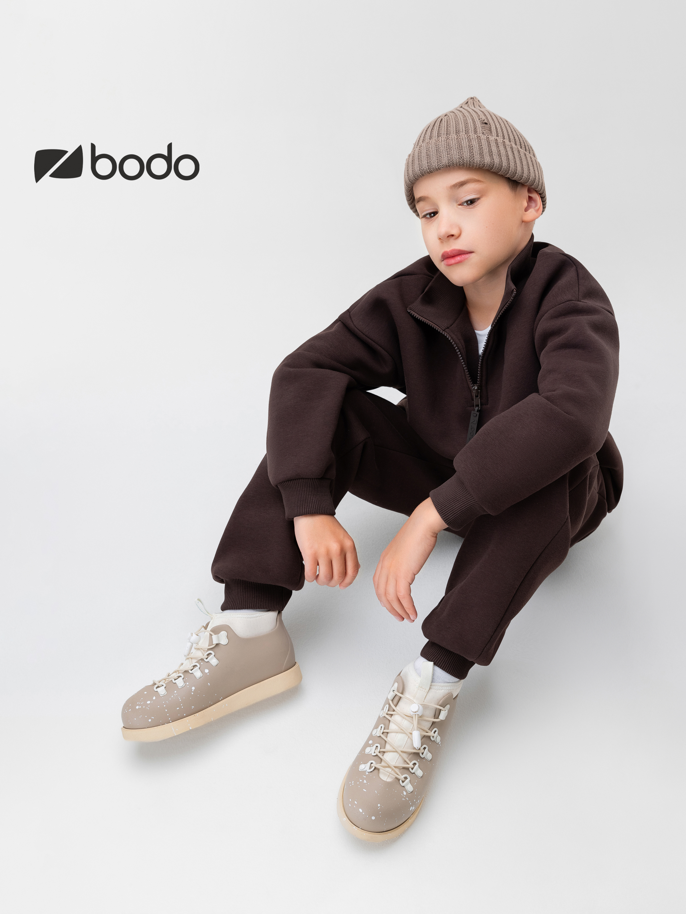 Костюм спортивный Bodo 11-599MU_кофейный - фото 4