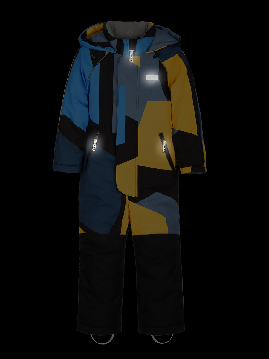 Комбинезон BASE by NIKASTYLE б8з10125 желтый/черный - фото 10