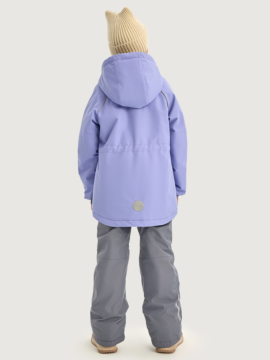 Костюм NIKASTYLE 7м2026 лаванда/светло-серый - фото 2