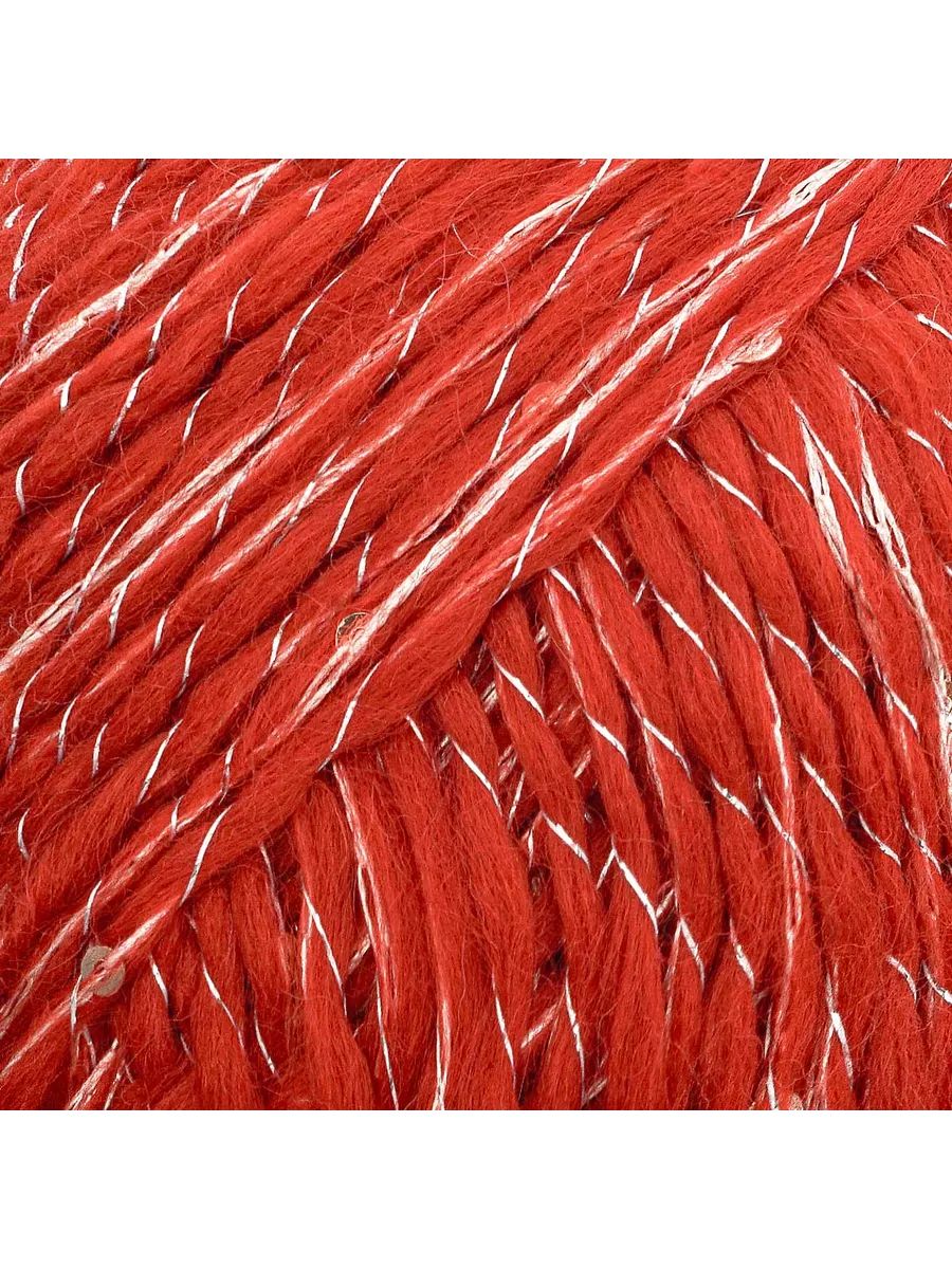 Пряжа ВЯЗЬ для вязания Праздничная 100 гр 160 м 3 мотка 05 красный - фото 7