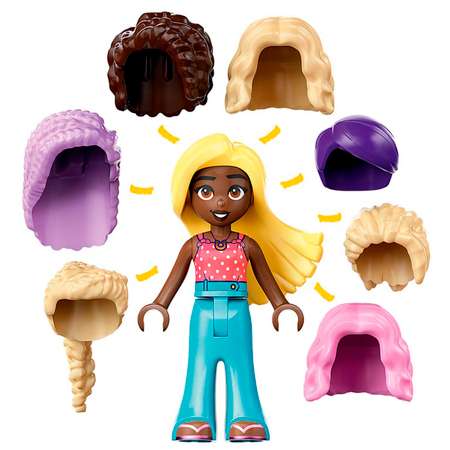 Конструктор LEGO Friends Парикмахерская и магазин блочный