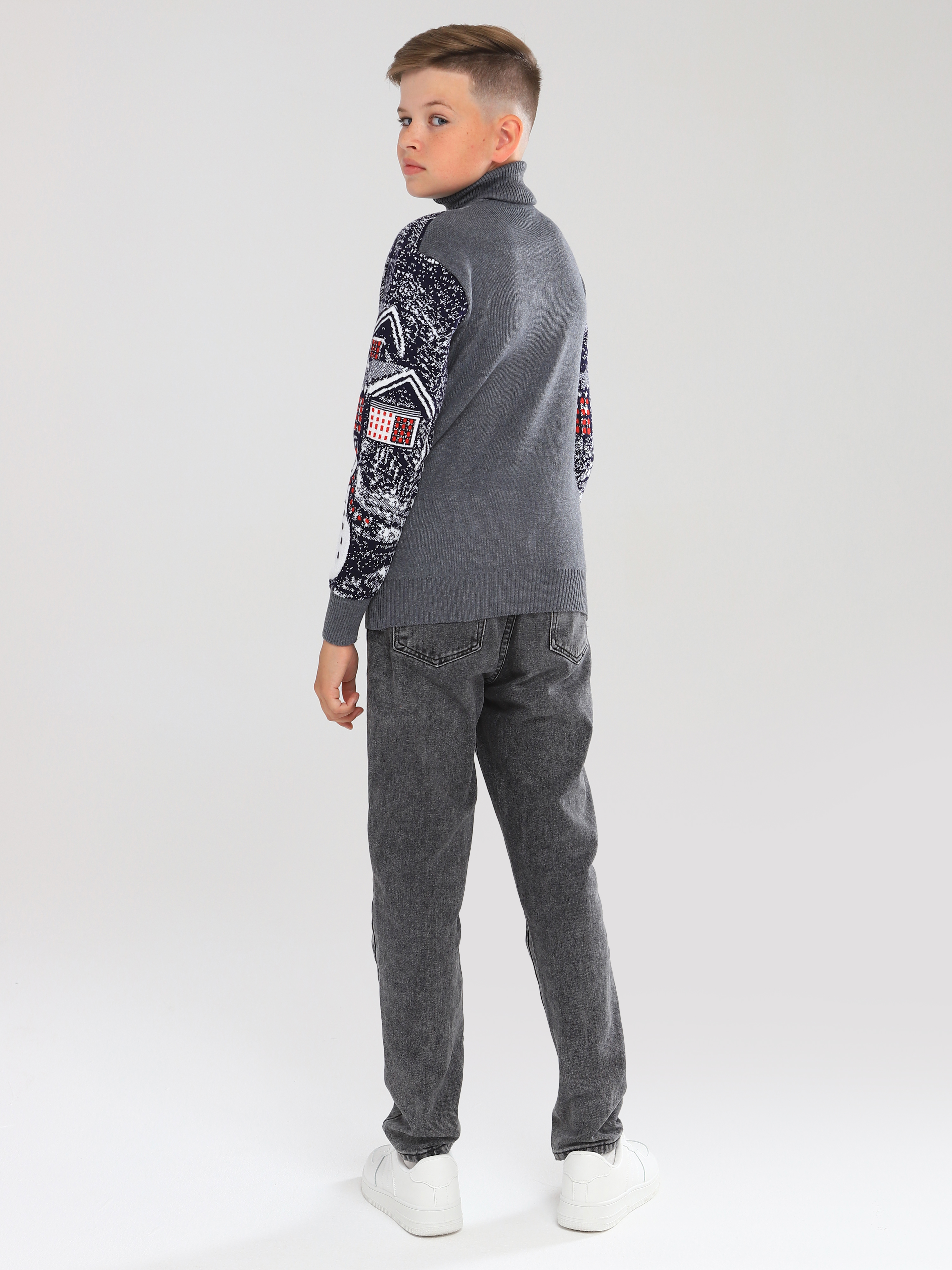 Свитер СИНИЙ МИР FUL3023A-C62 - фото 10