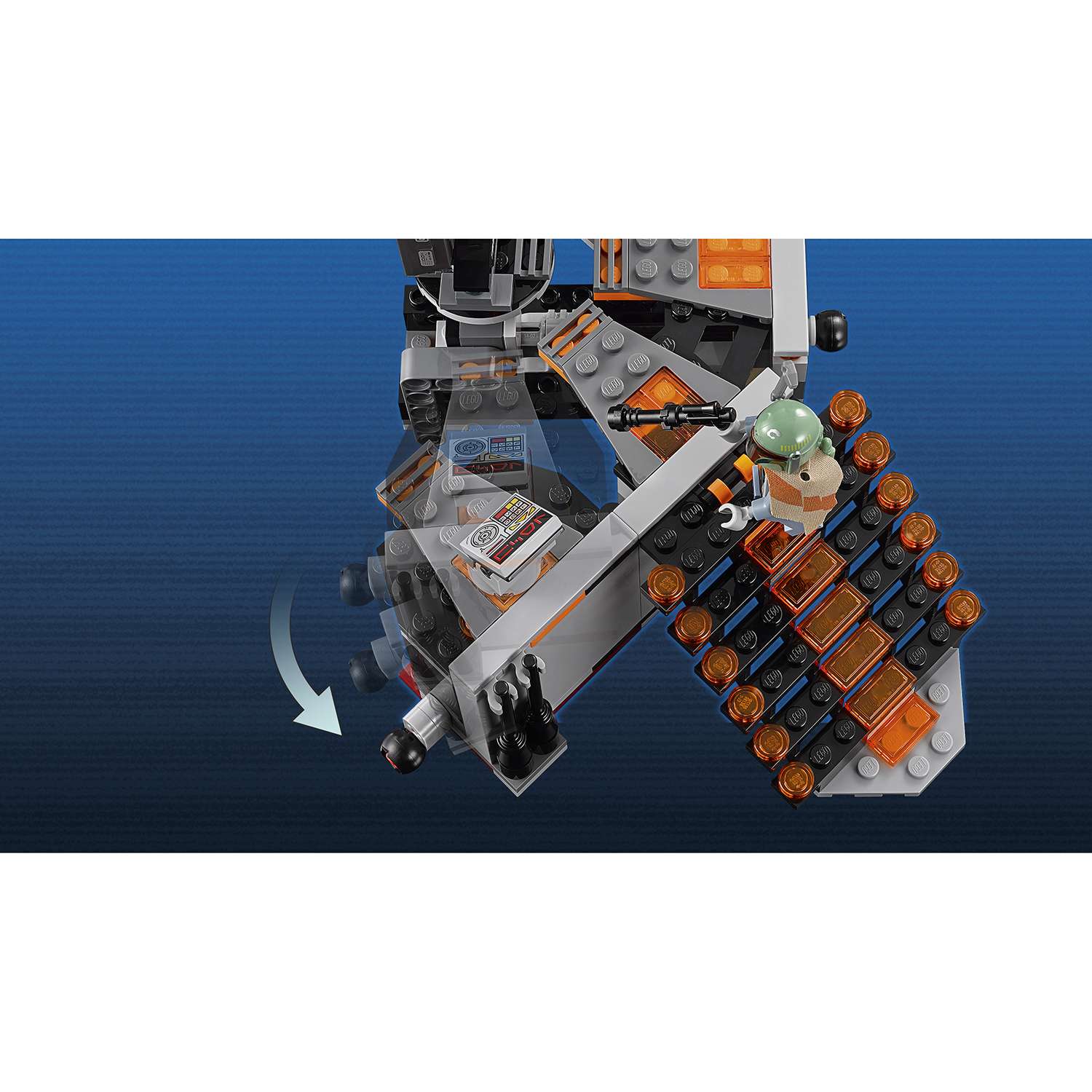 Конструктор LEGO Star Wars Камера карбонитной заморозки блочный - фото 8