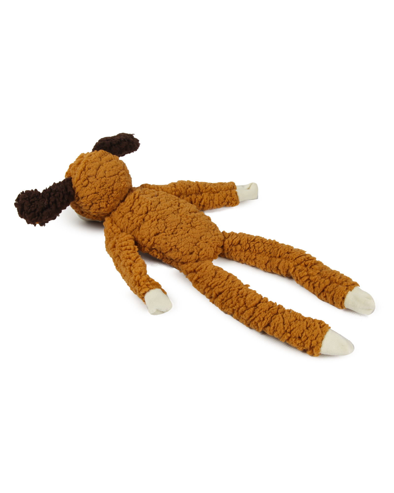 Игрушка для собак Barbaks Собака Тузик мягкая с пищалкой шуршит 50см - фото 5